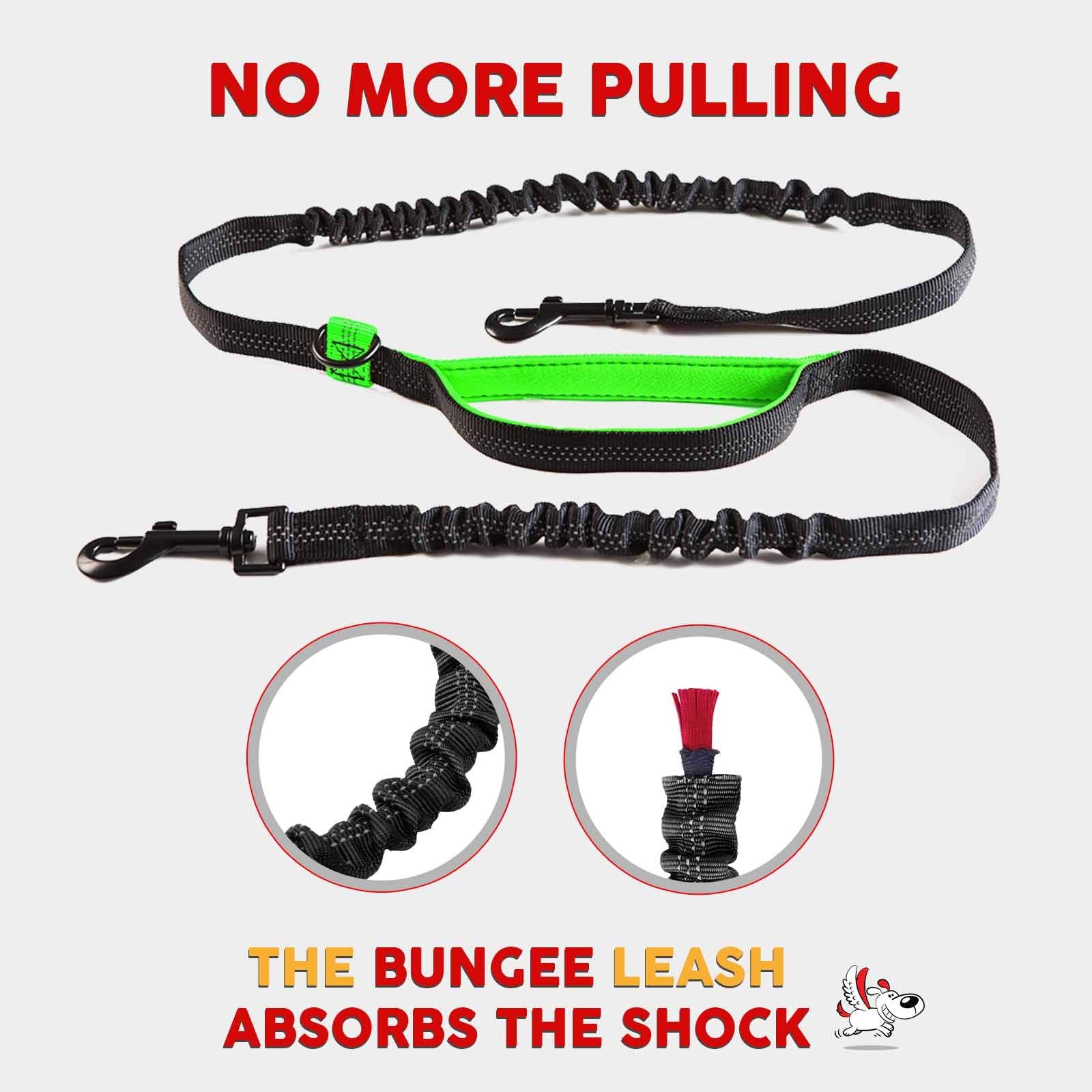 Double Dog Leash For Large Dogs | Hands Free Dog Leash 2 Dogs | Waist Dog Leash For Large Dogs | Two Dog Leash For Large Dogs | Leash For Big Dogs | Hands Free Running Dog Leash | Dog Accessories