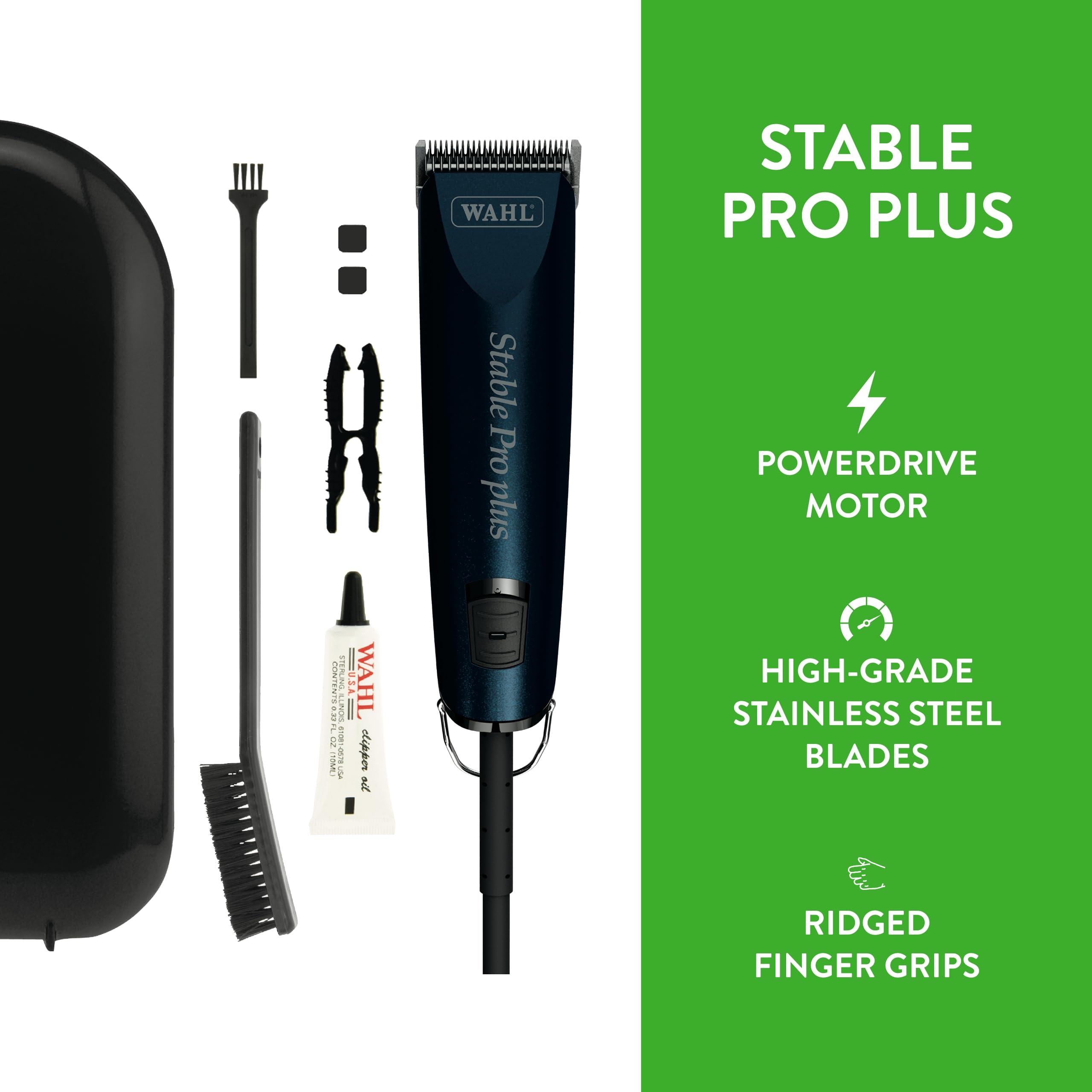 Wahl Professional Animal Stable Pro Plus Horse Clipper Kit