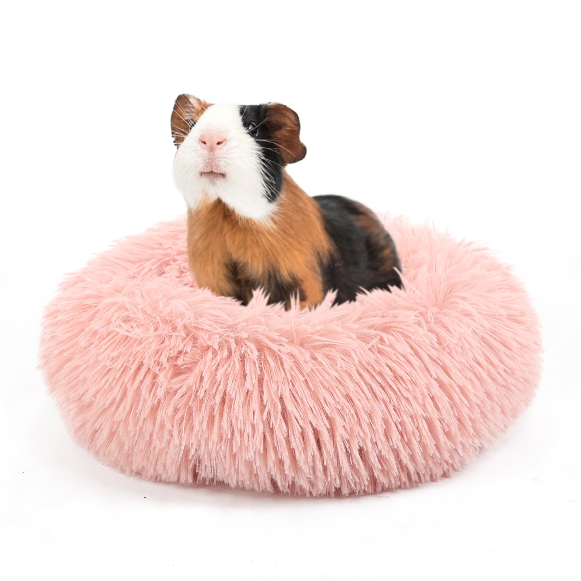 wrkfree Chinchilla Bed Pink Burrowing Pet Bed for Guinea Pigs and Other Small Animals 11.8 inch