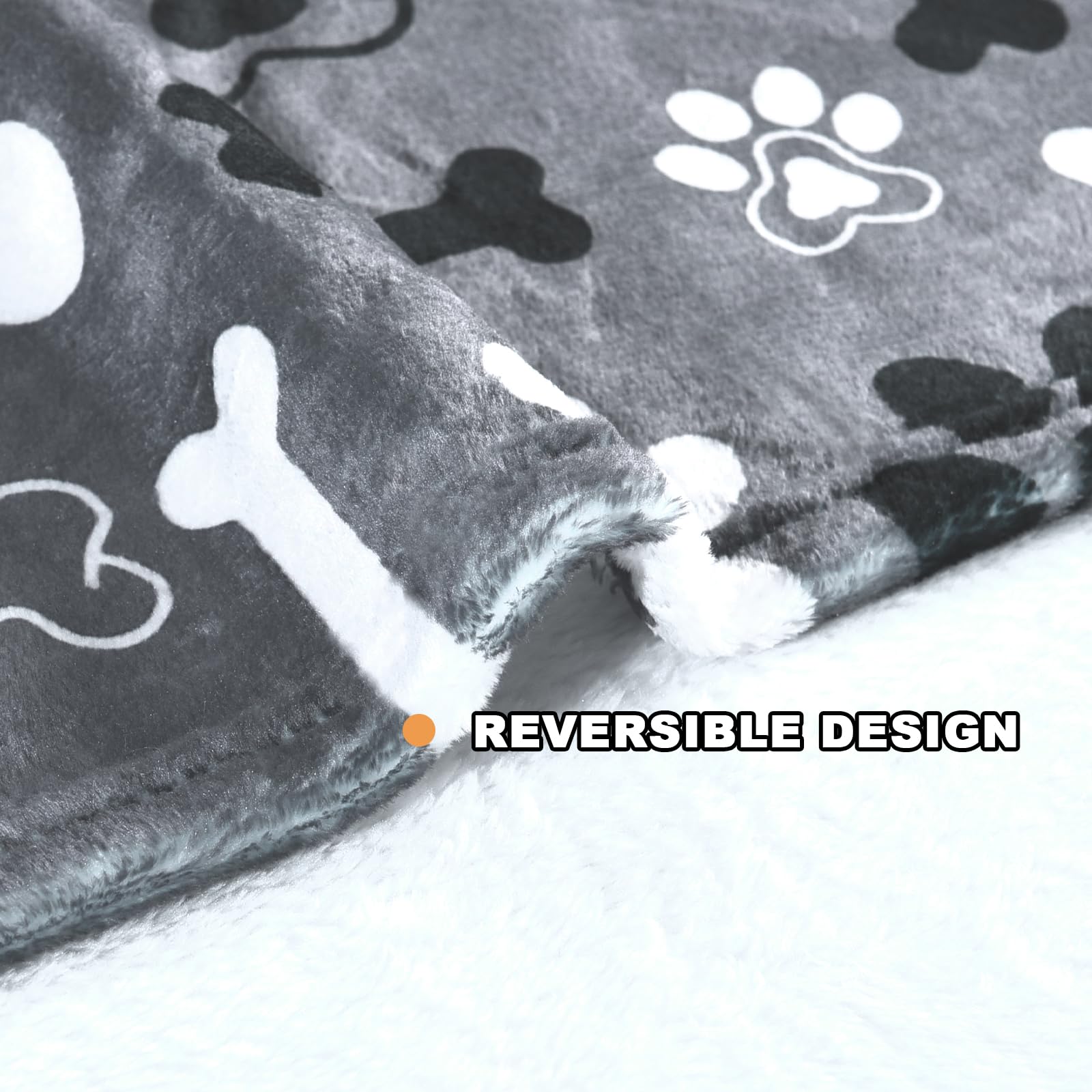 Ahoocustom Dog Blanket,Super Soft Fluffy Premium Fleece Pet Puppy Blanket For Large Medium Dog Cat Mat Cover For Bed Couch,Cute