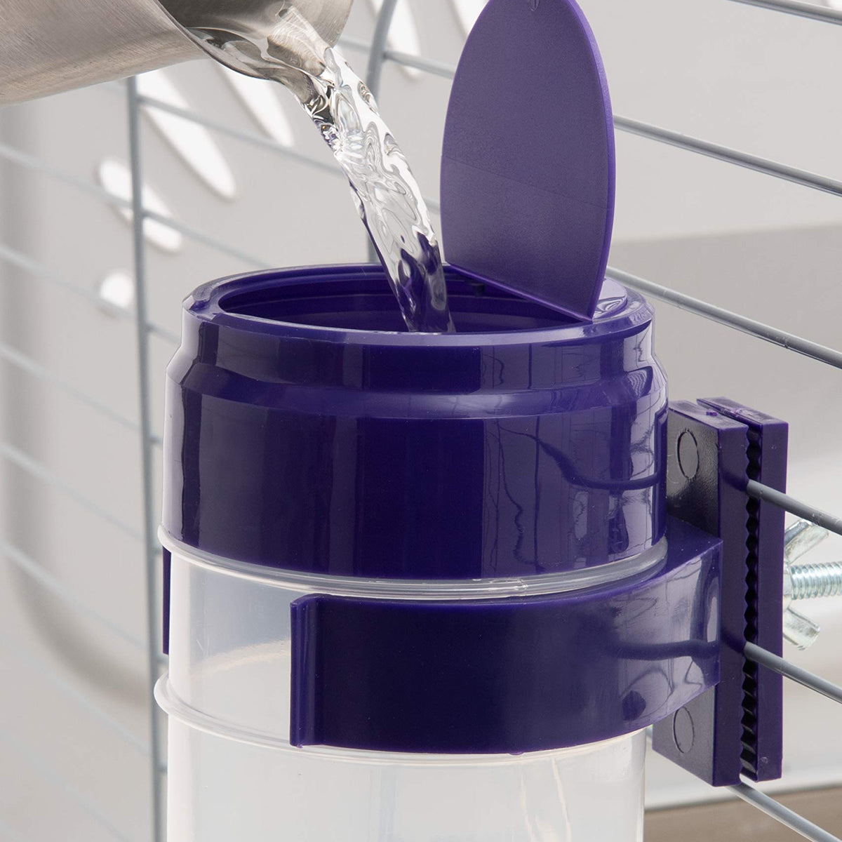 Lixit Lever Valve Top Fill No Drip Water Bottles For Rabbits, Chinchil ...