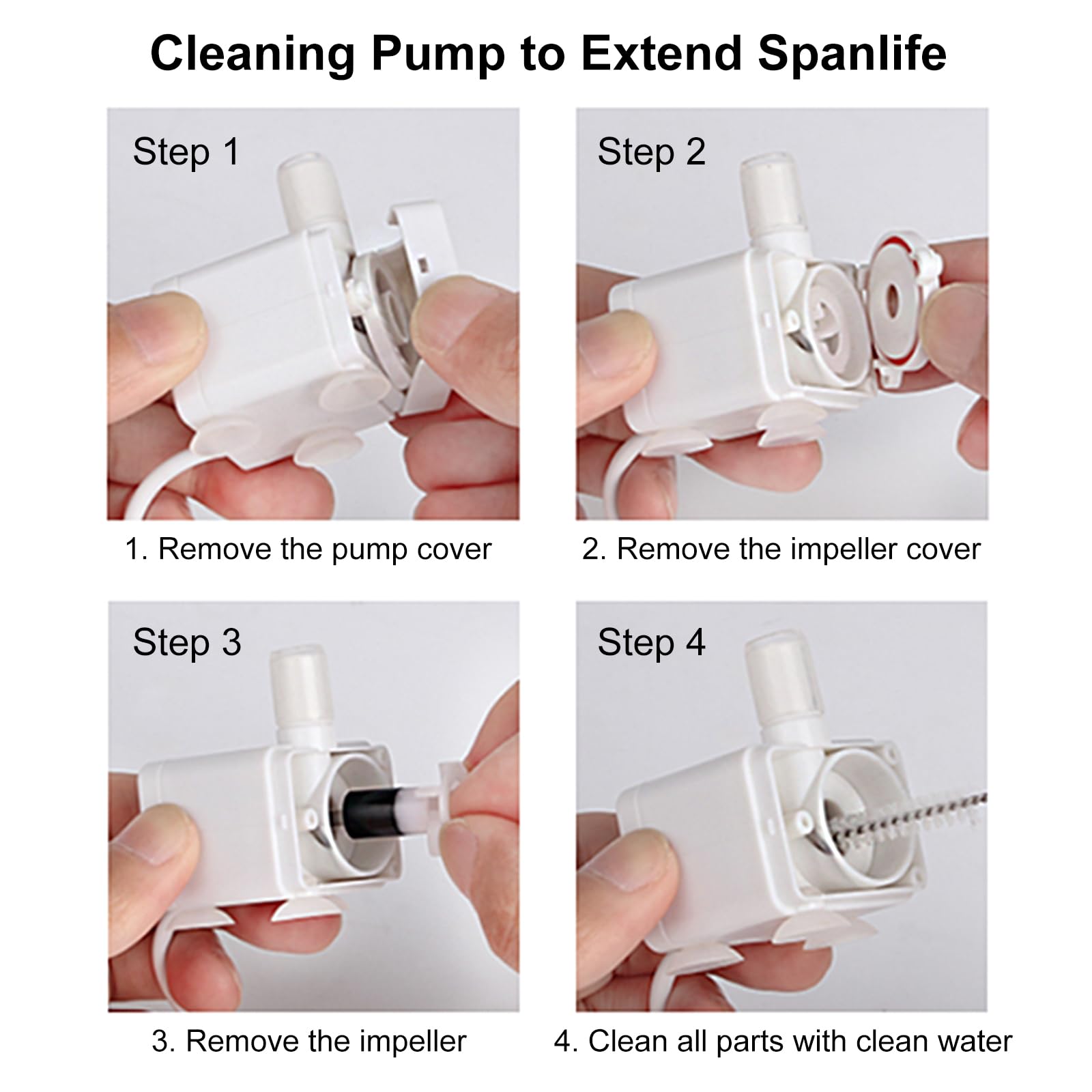 Npet Cat Water Fountain Wf050Tp 1.5L Automatic Pet Drinking Fountain With Replacement Faucet Kit