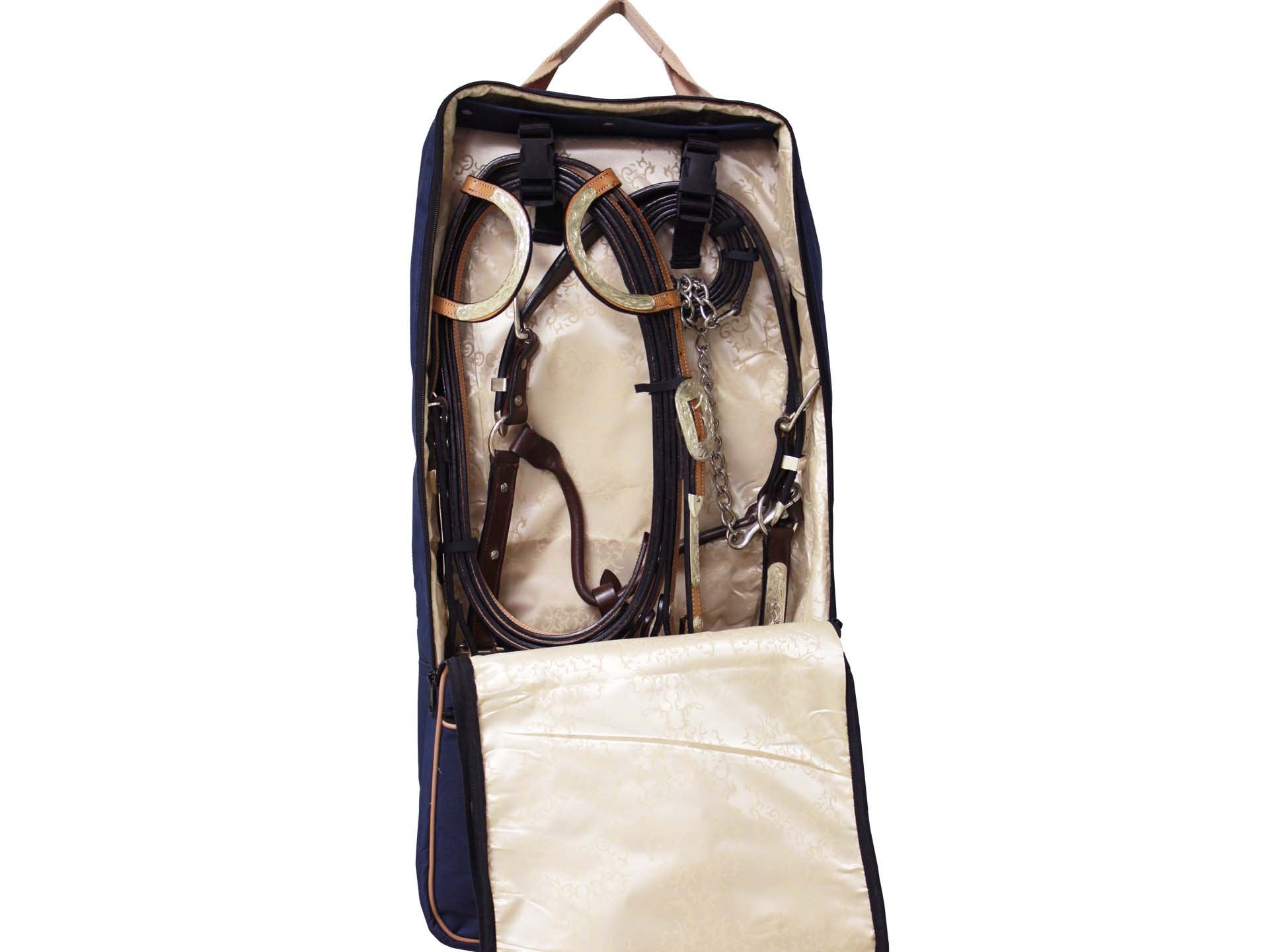 Paris Tack Front Open 3 Layers Padded Bridle Halter Horse Tack Carry Bag