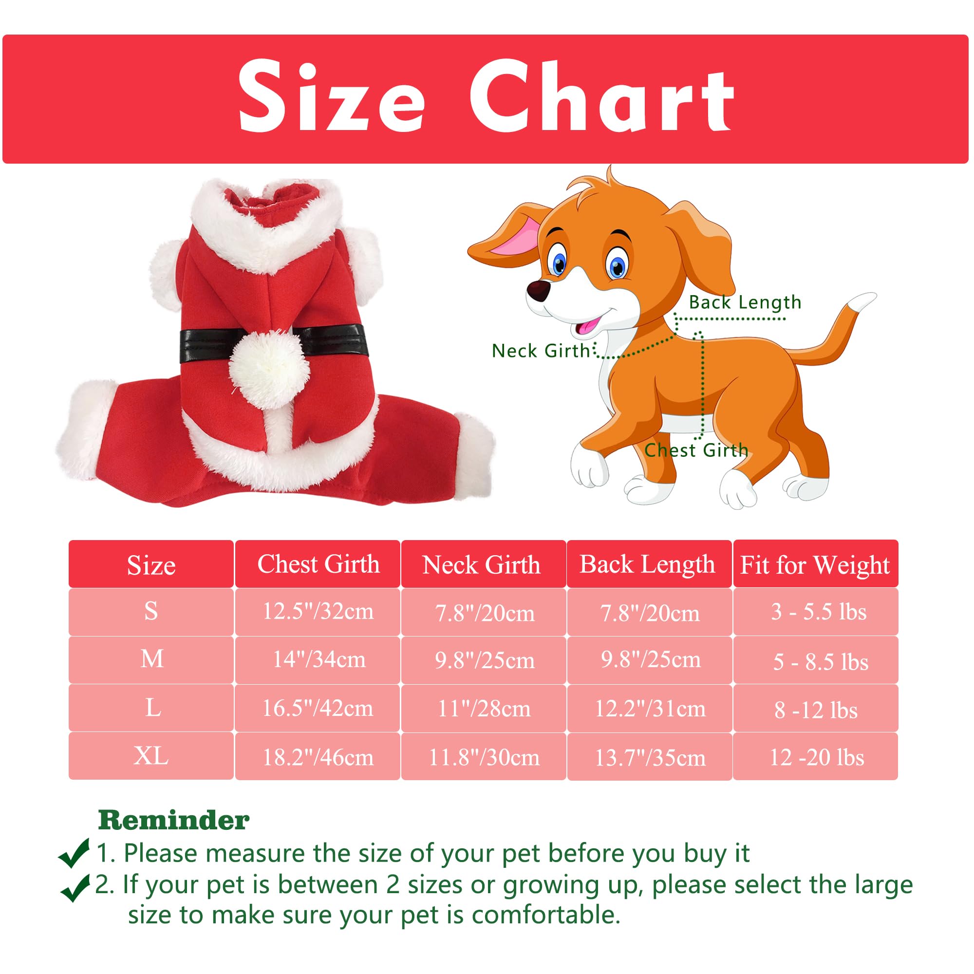 Pet Christmas Costumes Santa Dog Clothes For Small Dogs Boys Fall Winter Coats Puppy Kitty Hoodies