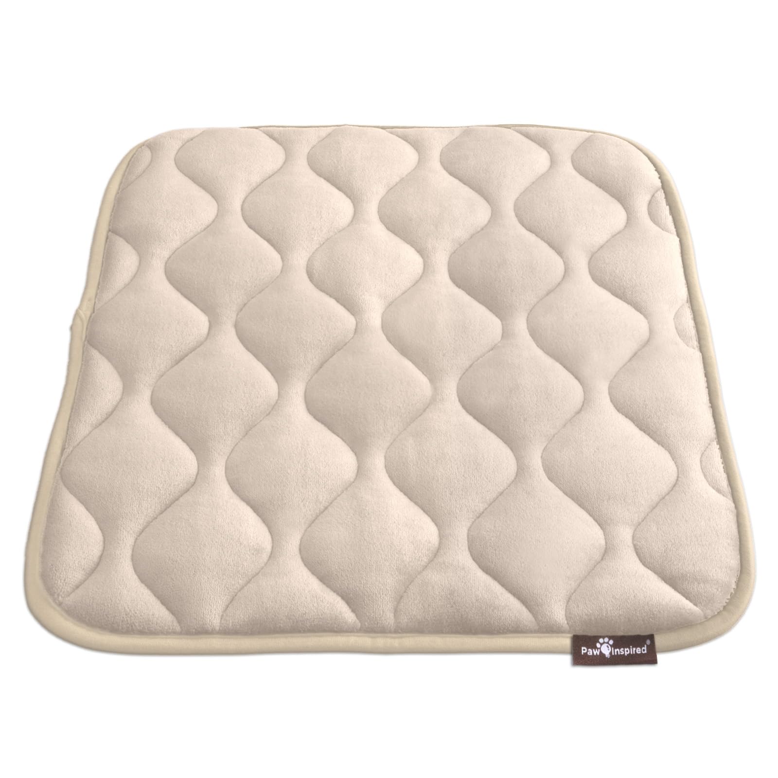 Paw Inspired Washable Padded Crate Mats For Dogs | 23    X 17    Pad, Fits 24-Inch Kennels | Leakproof, Waterproof Bottom, Plush