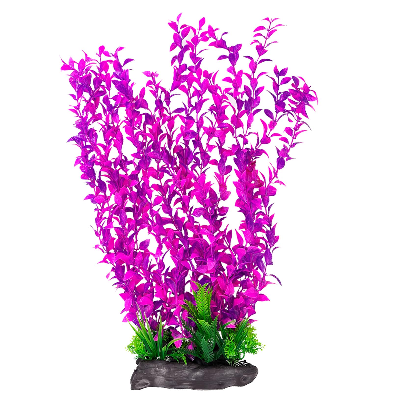 Hamiledyi Aquarium Plastic Plants Aquarium Decor Artificial Fish Tank Plants,Tall Fish Tank Decorations, Extra Large Aquarium Pl
