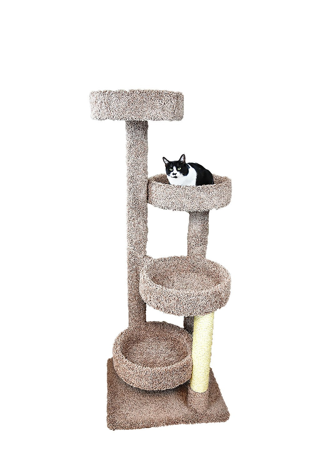 New Cat Condos Cat Tree, Brown