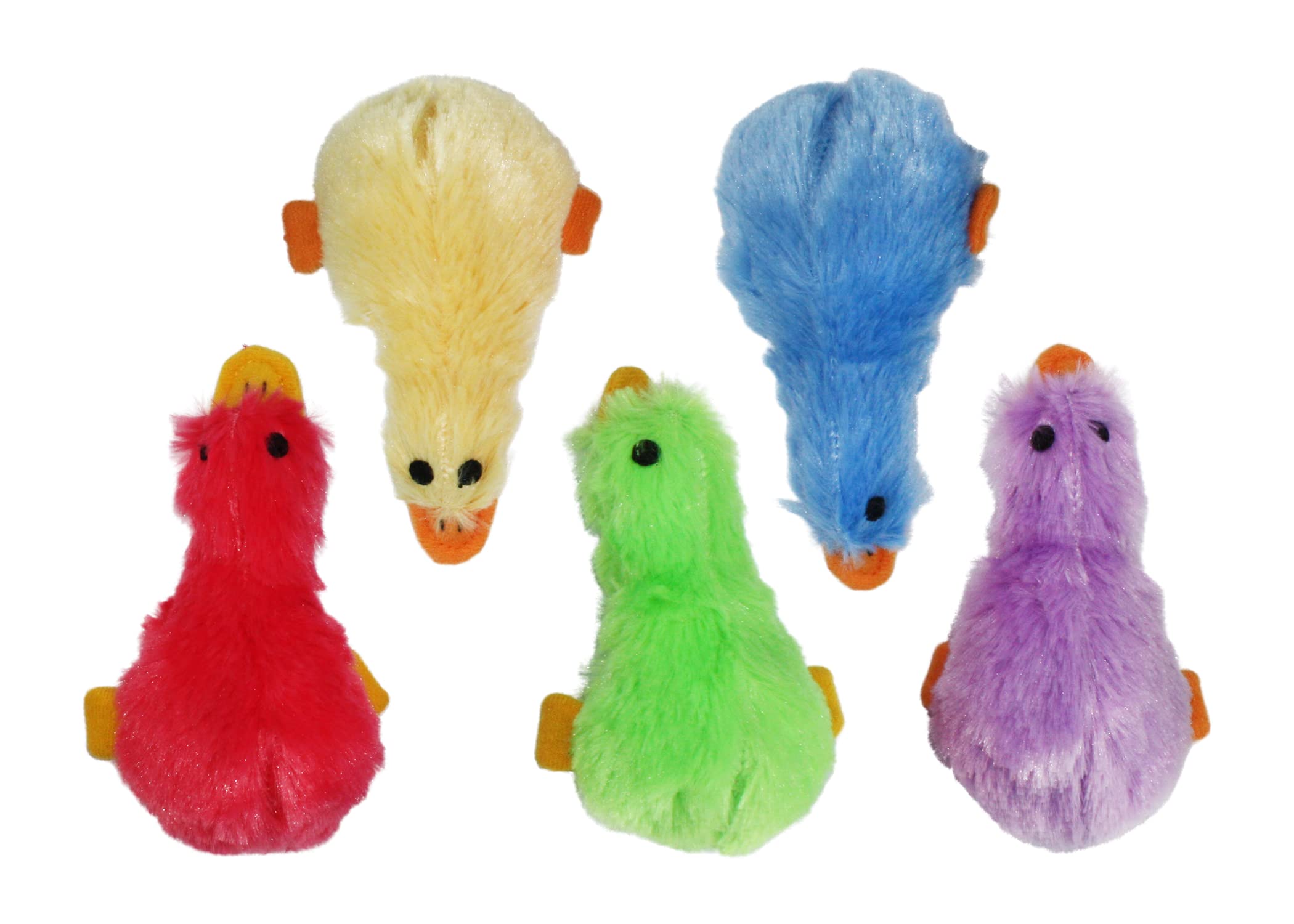 Multipet Duckworth Mini Plush Dog Toy, Assorted Colors, For Small Breeds