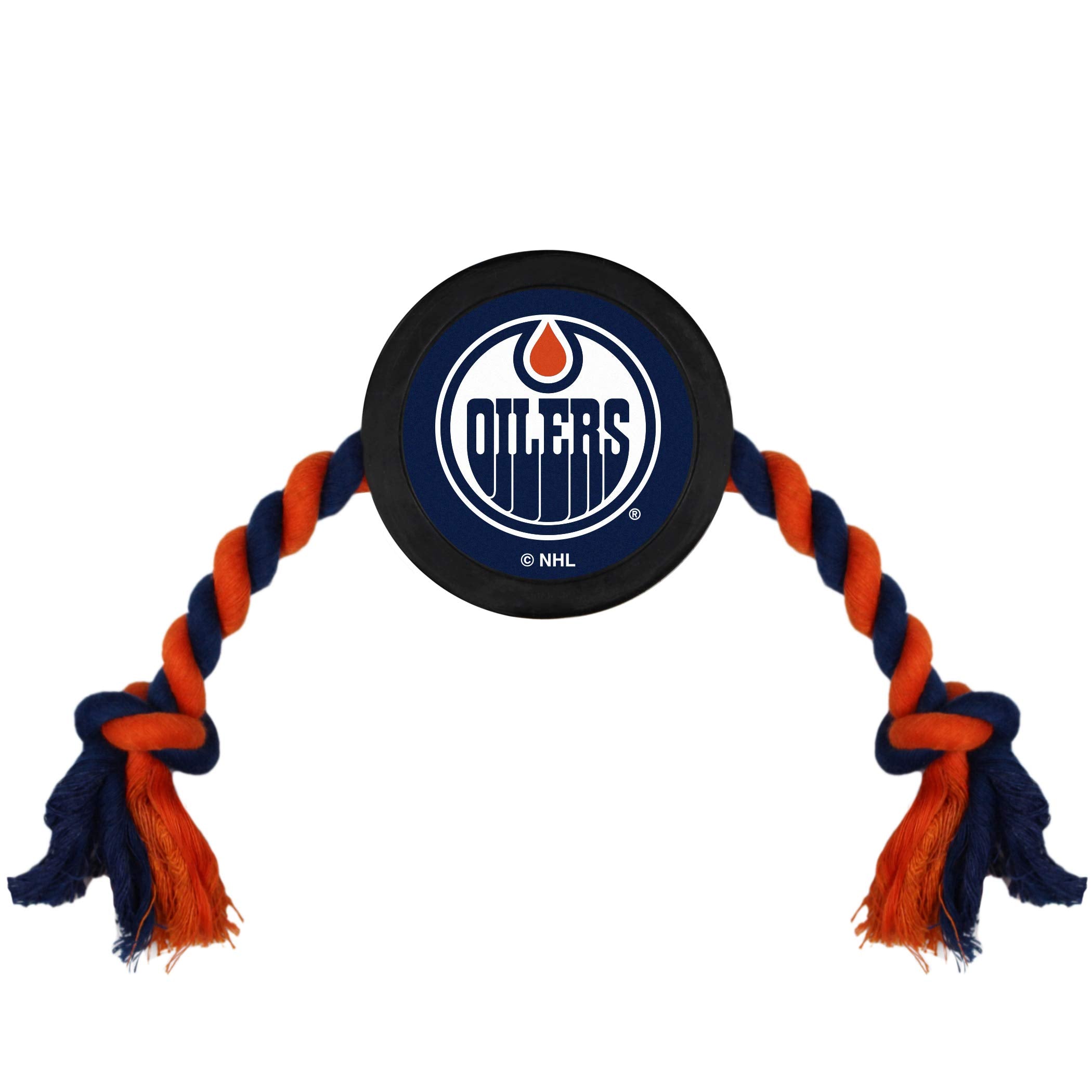 Pets First Nhl Edmonton Oilers Puck Toy For Dogs & Cats. Play Hockey With Your Pet With This Licensed Dog Tough Toy Reward! 15 I