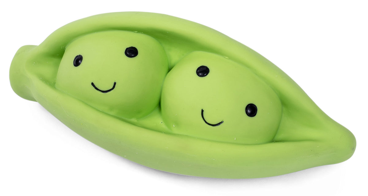 Petface Latex Pea Pod Dog Toy, Large