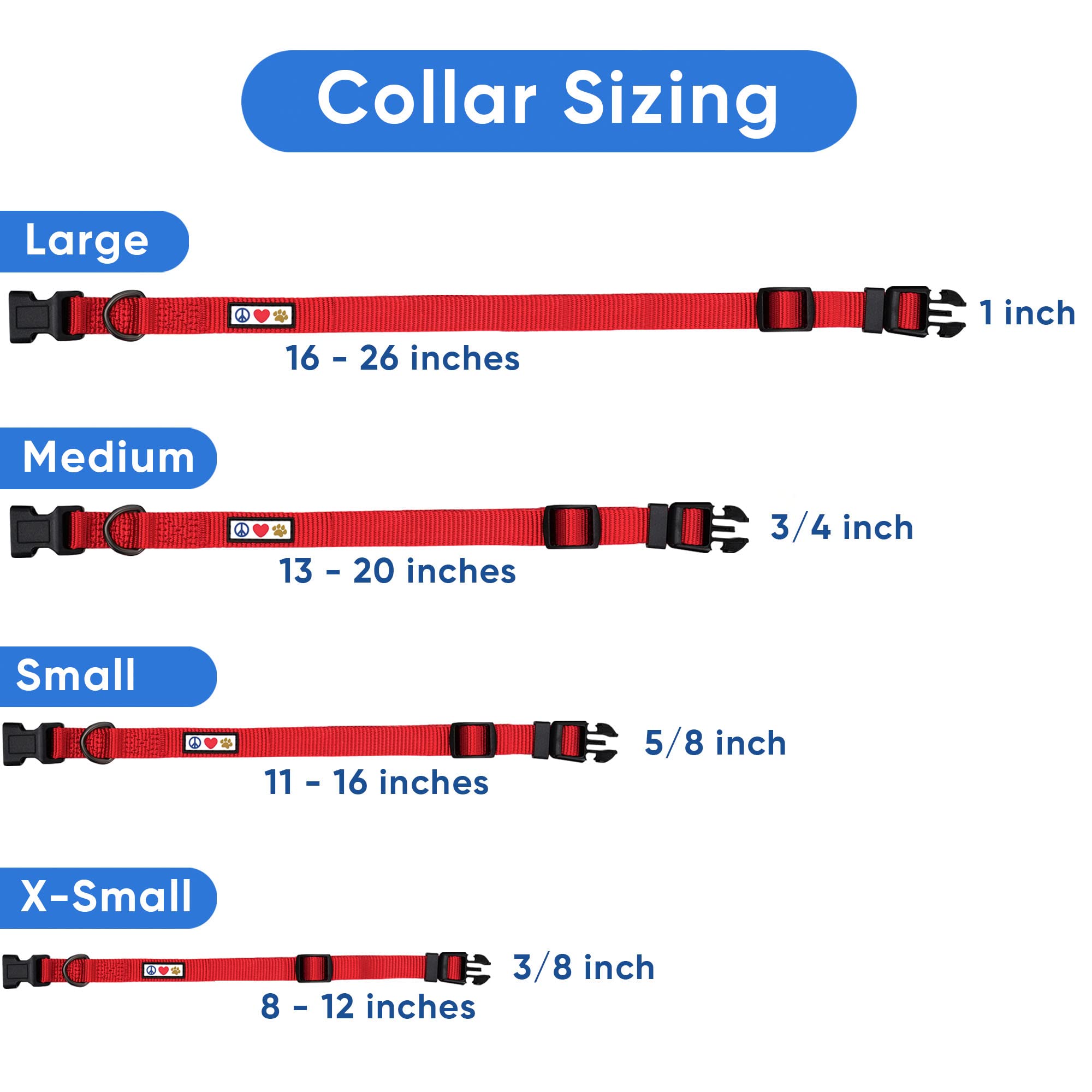 Pawtitas Reflective Dog Collar With Stitching Reflective Thread | Reflective Dog Collar With Buckle Adjustable And Better Training Great Collar For Large Dogs - Green Collar