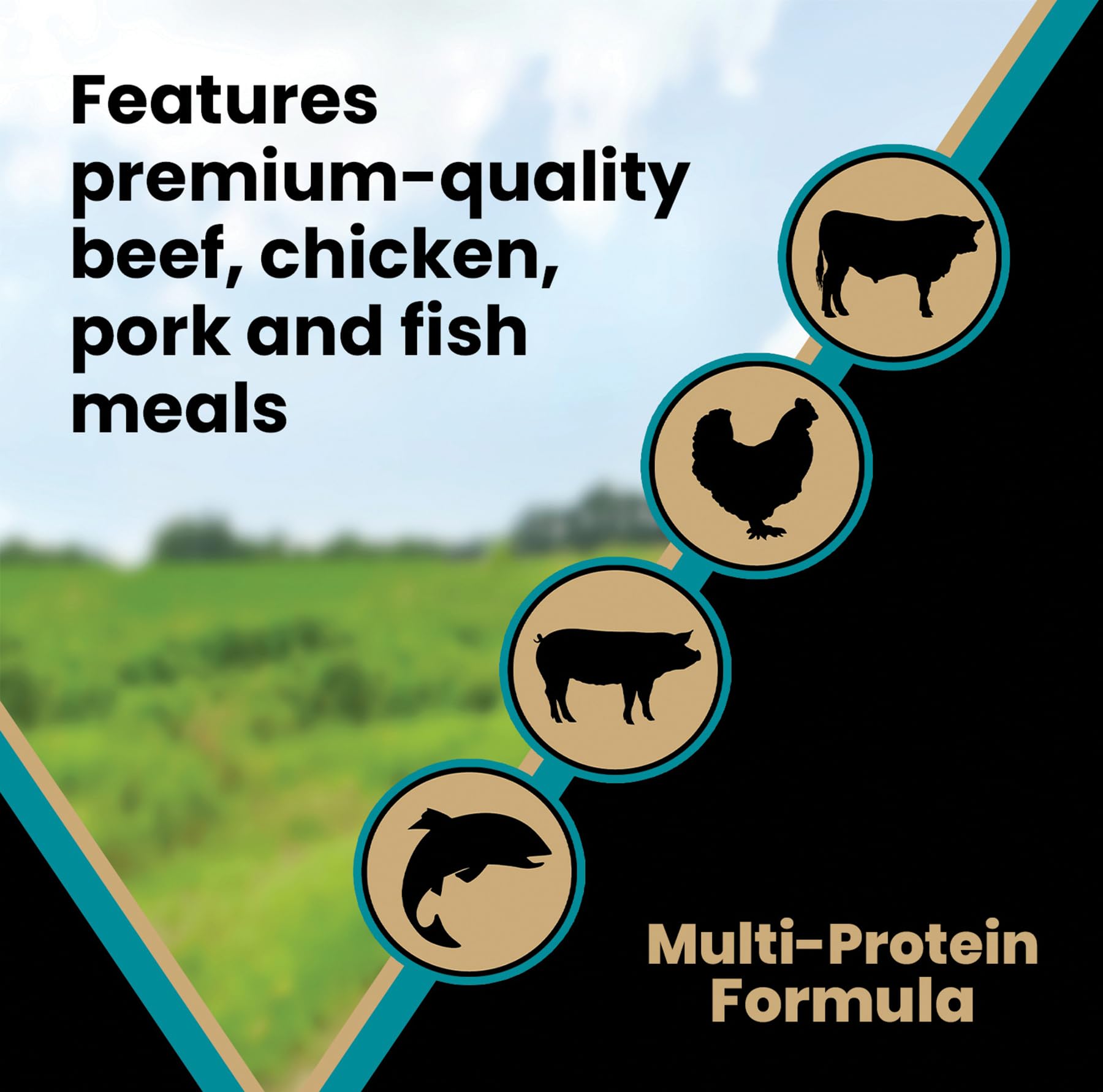 Victor Super Premium Dog Food - Hi-Pro Plus Dry Dog Food - 30% Protein, Gluten Free - for High Energy and Active Dogs & Puppies,