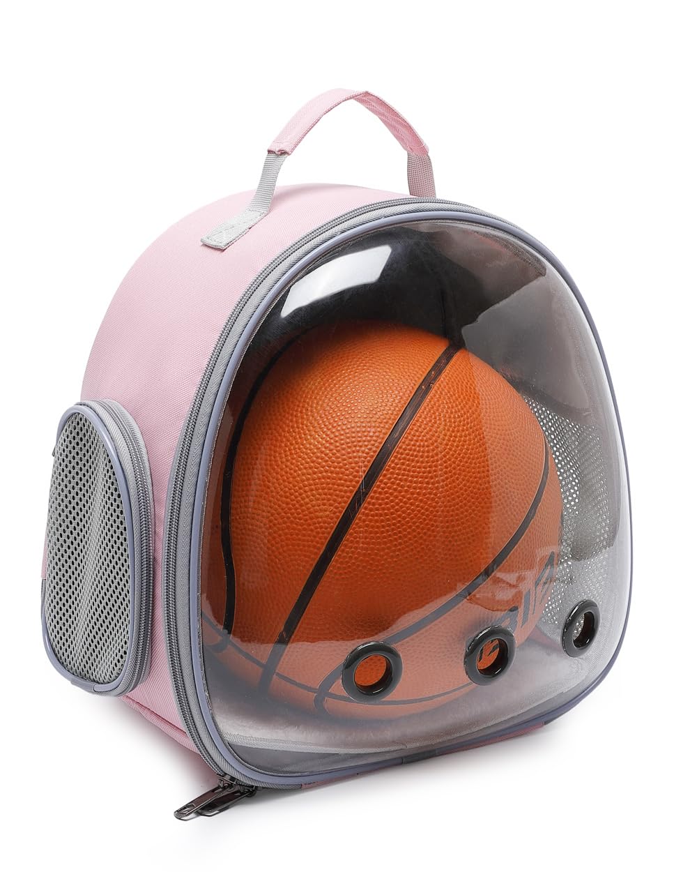 Hcupet Small Animal Carrier Backpack Space Capsule Bubble Window Carrier Backpack For Lizard Guinea Pig (Pink)