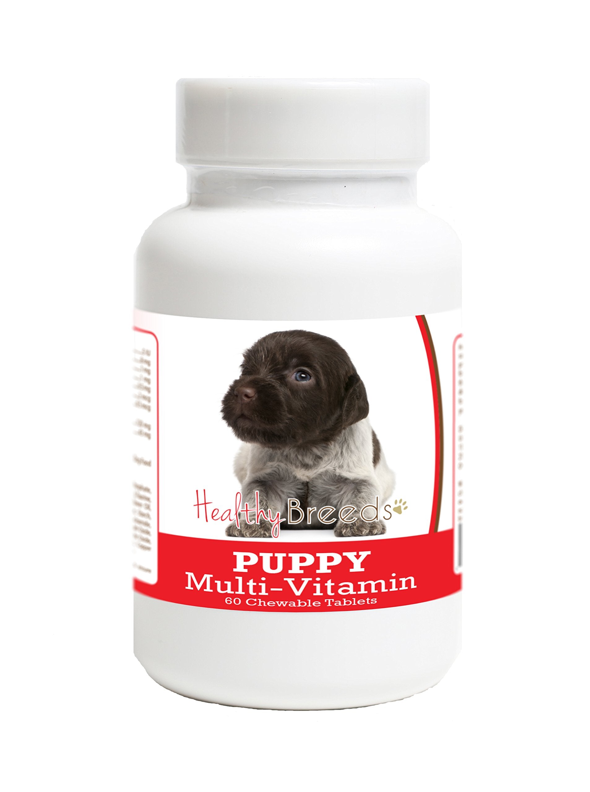 Healthy Breeds Wirehaired Pointing Griffon Puppy Dog Multivitamin Tablet 60 Count