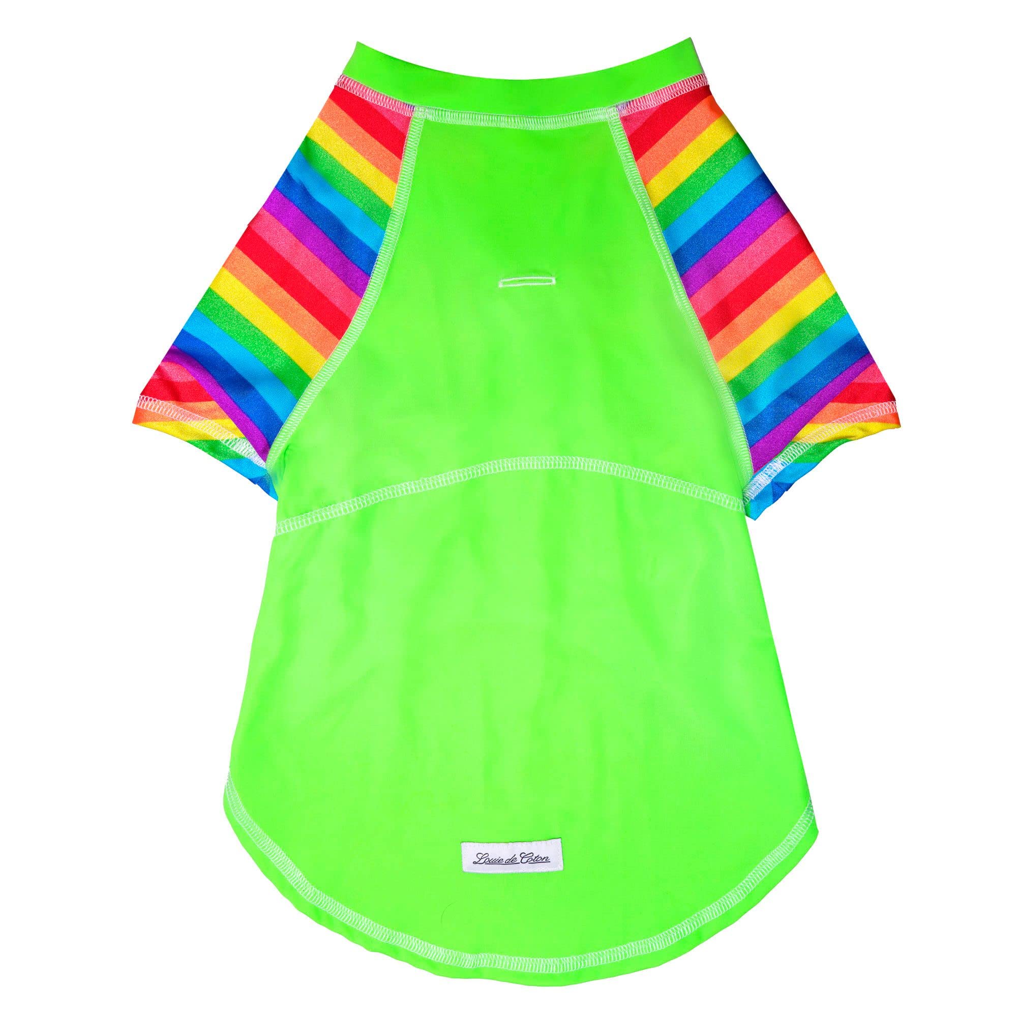 Louie De Coton Sun Shirt For Dogs & Cats | Small Dogs Shirts Size: Xxs | Uv Protection Cooling T-Shirt For Dogs | Upf50+ Max Pro