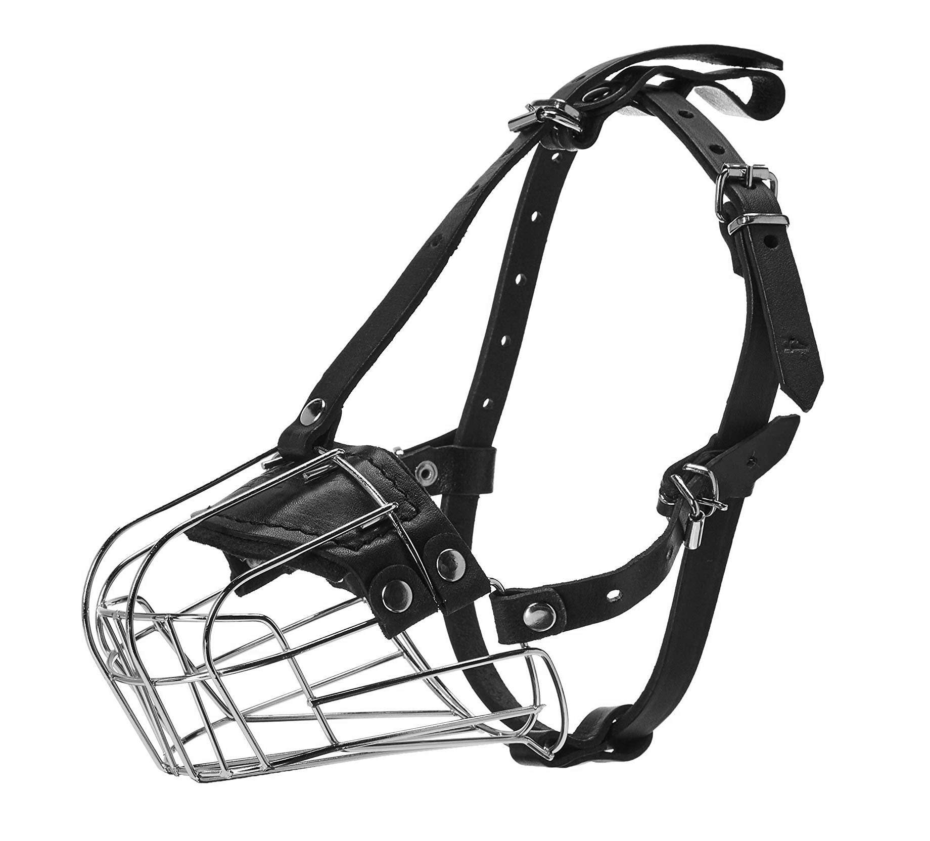 Viper Delta Metal Wire Basket Dog Muzzle (Size B1)