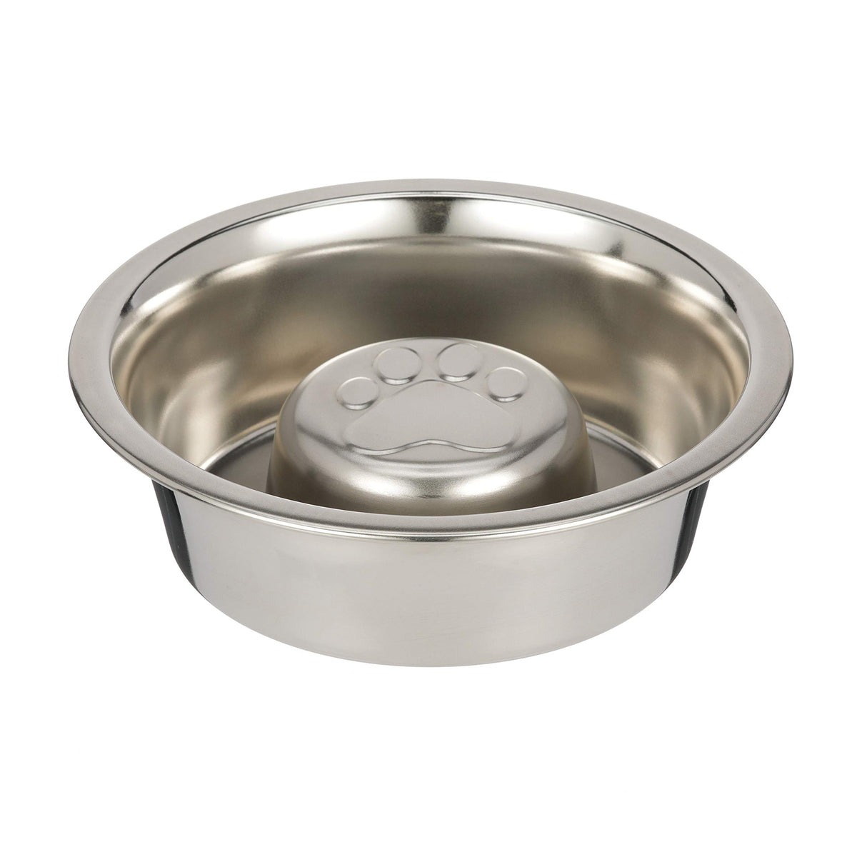 Neater Pet Brands Slow Feed Bowl Stainless Steel (1 Cup) Fits in Most 1 Quart Feeders