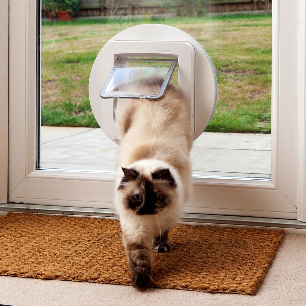 SureFlap Microchip Pet Door Mounting Adaptor - White, Plastic, Model GMA101, 1 Count