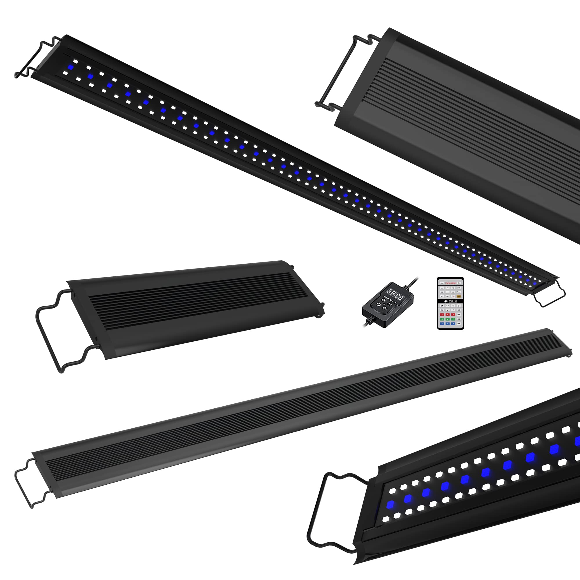 Aquatop Led Aquarium Blue Light - Skyaqua Blue, Actinic Spectrum, Fits 12-18-Inch Tanks, Aquarium Lights For Fish Tank, Ul & Csa, Led Blue Light For Natural Moonlight Illumination