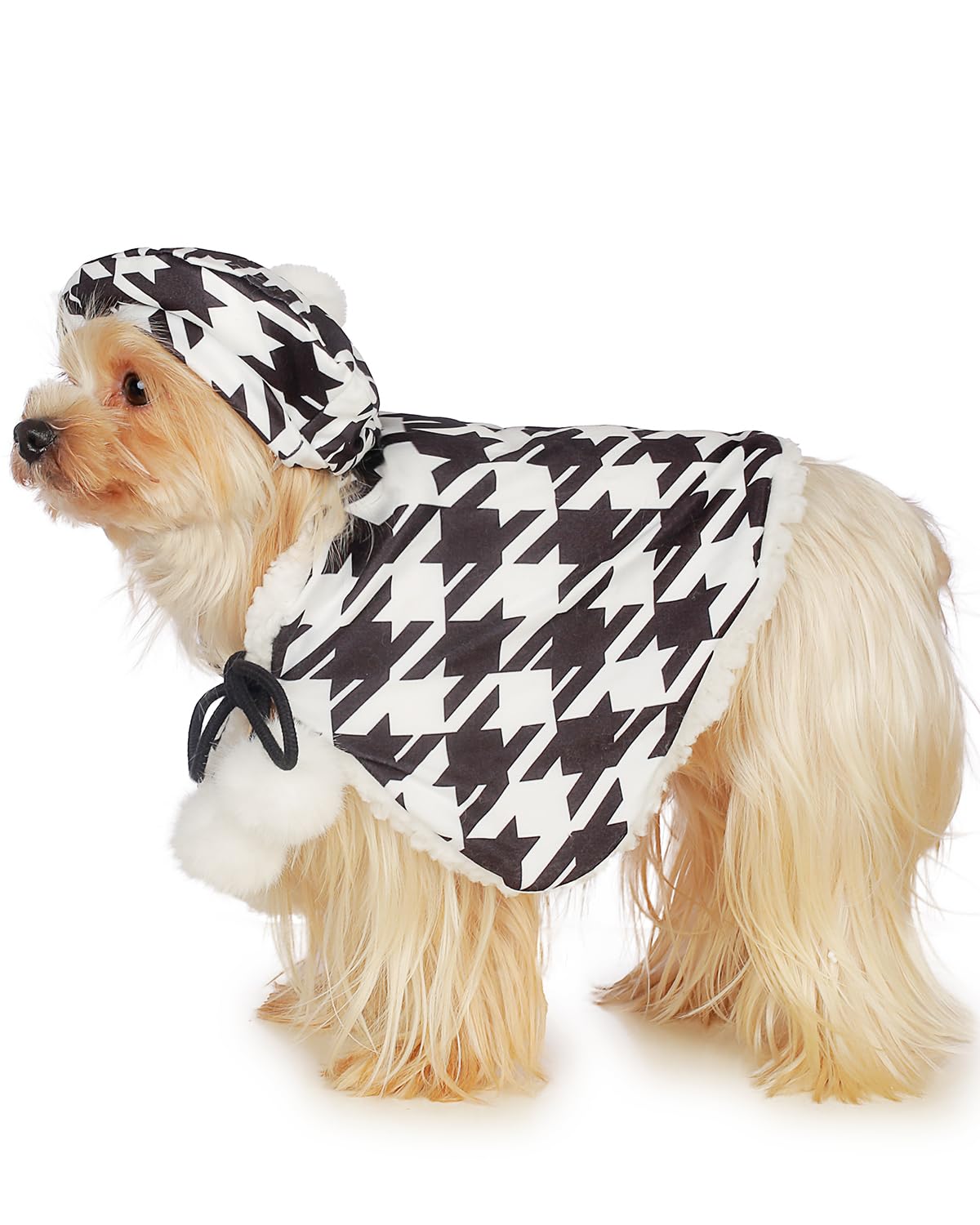 Coomour 2Pcs Dogs Shirts Funny Pet Clothes And Warming Dogs Hat Puppy Cotton Clothing For Small Medium Large Dogs Outfits (L)