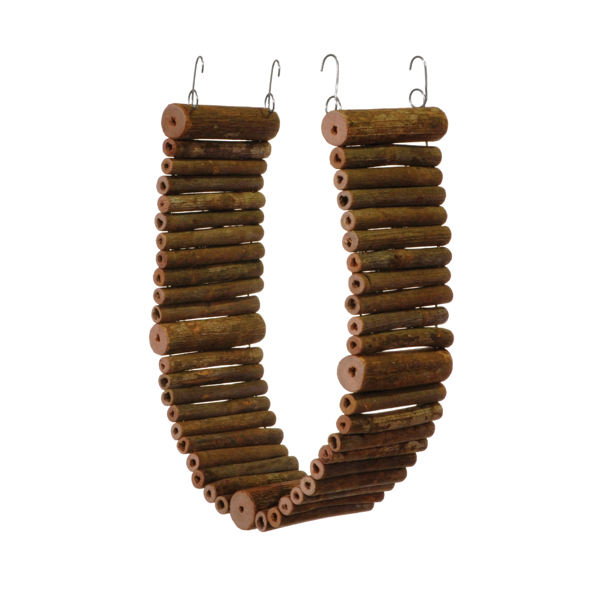 Prevue Pet Toy NAT Wonder Walk Bird Ladder, Large (62809),Brown