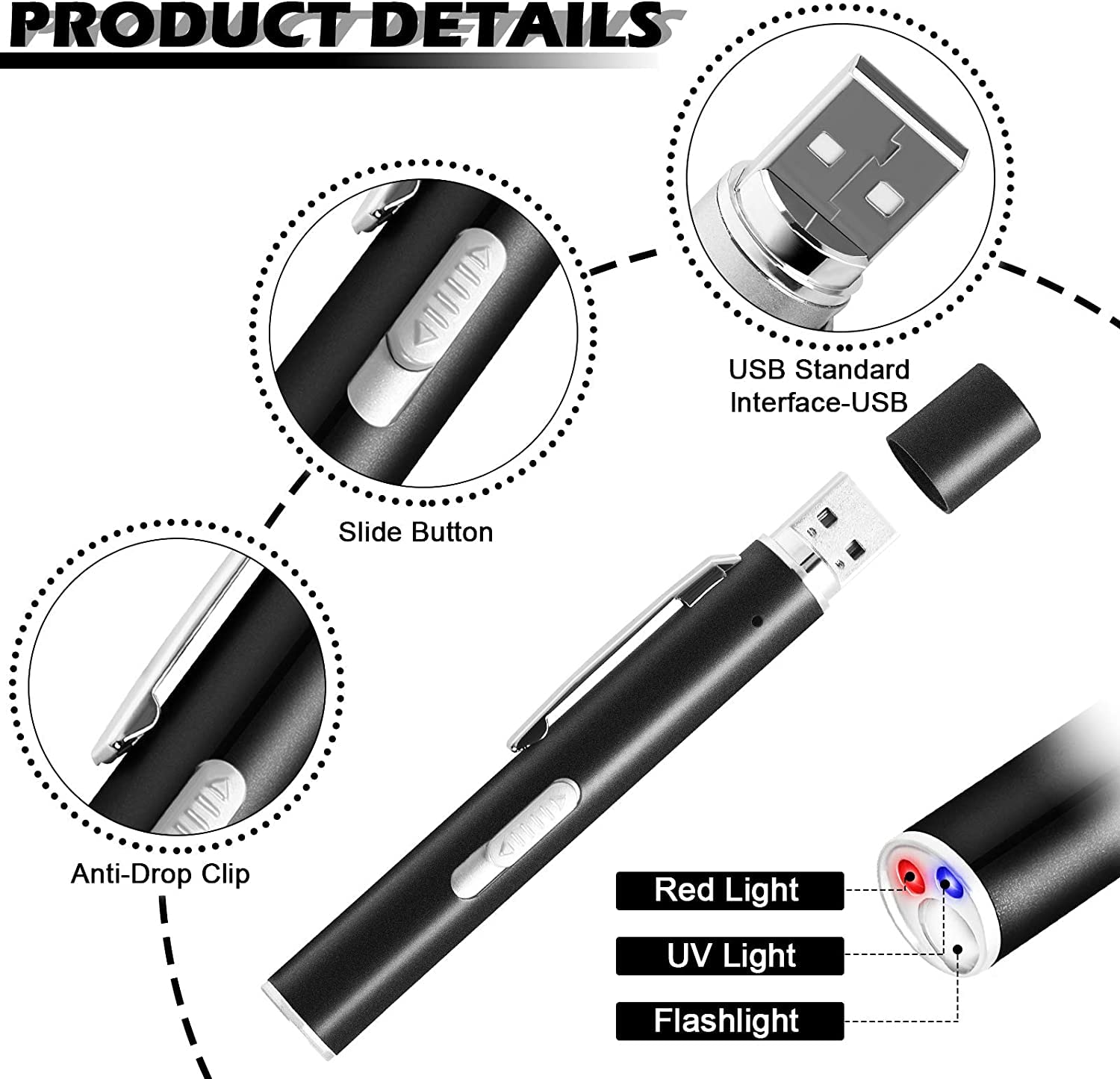 Yehuot 2 Pack Cat Toys Pointer Interactive Toys For Indoor Cats And Dogs, Pet Cat Catch Single Interactive Exercise Cat Training