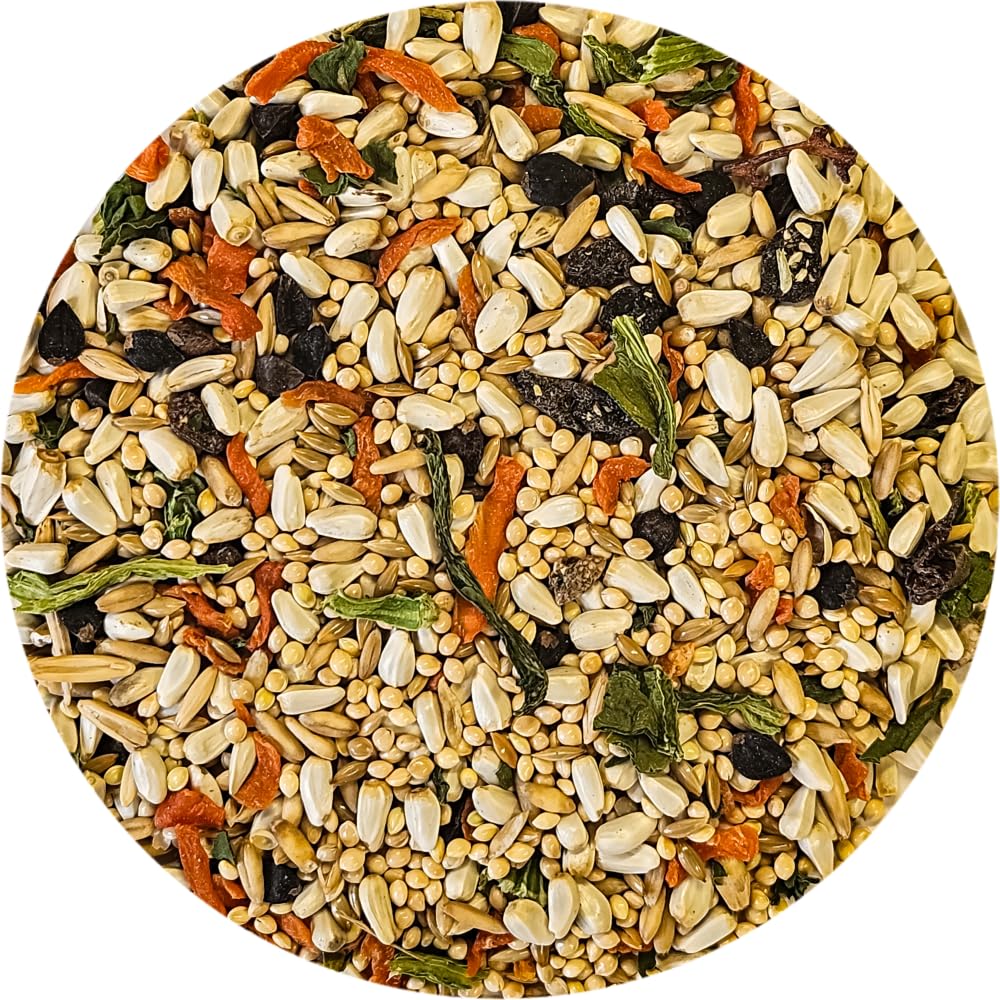 Sweet Harvest Cockatiel Bird Food Seed Mix, No Sunflower Seeds, 4 lbs Bag