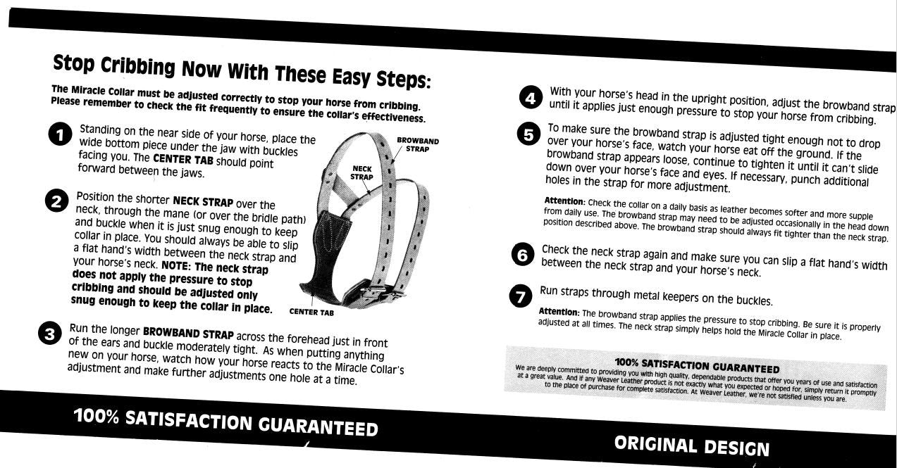 Weaver Leather Miracle Collar , Russet, Large