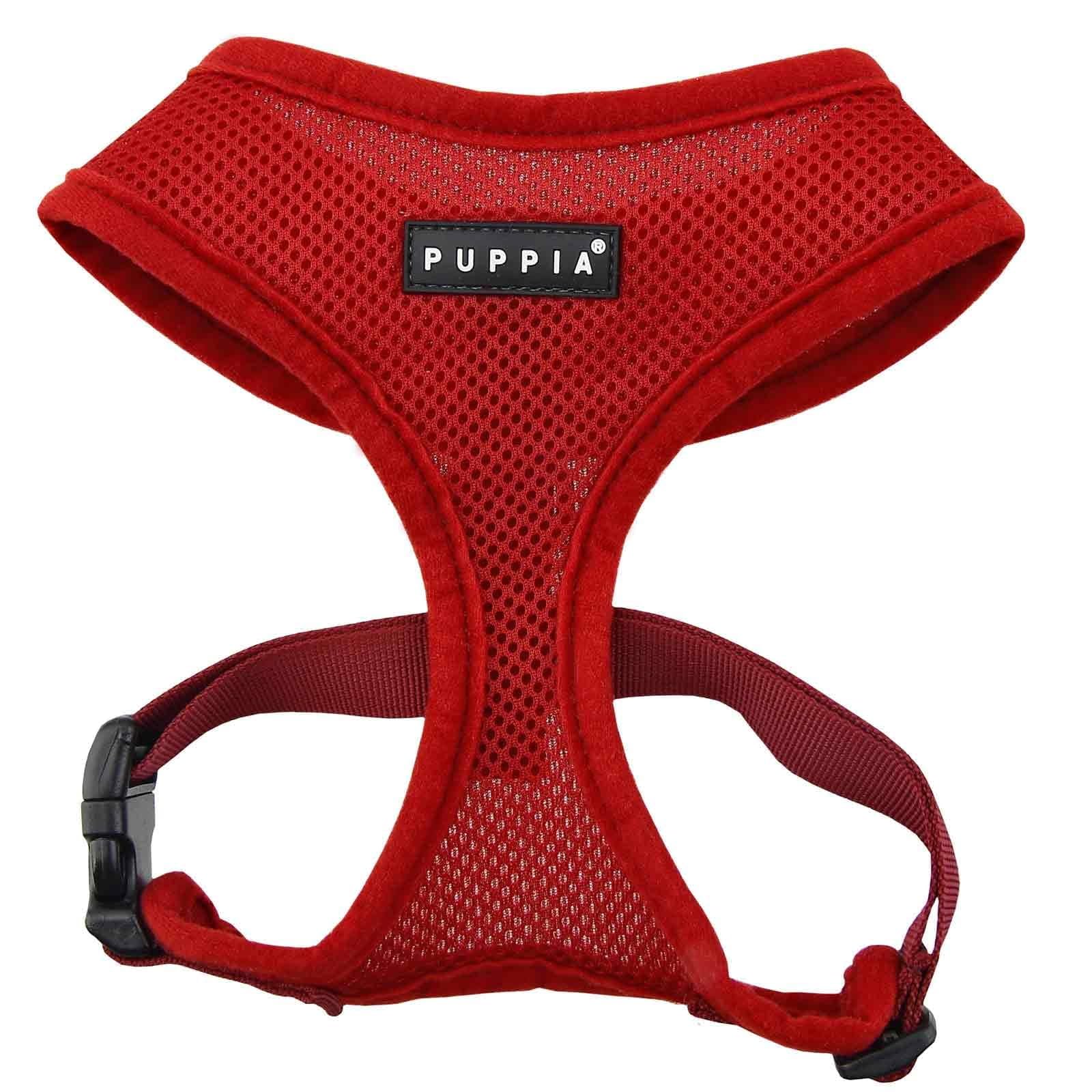 Puppia Soft Dog Harness, Wine, Small (Pdcf-Ac30-Wn-S)