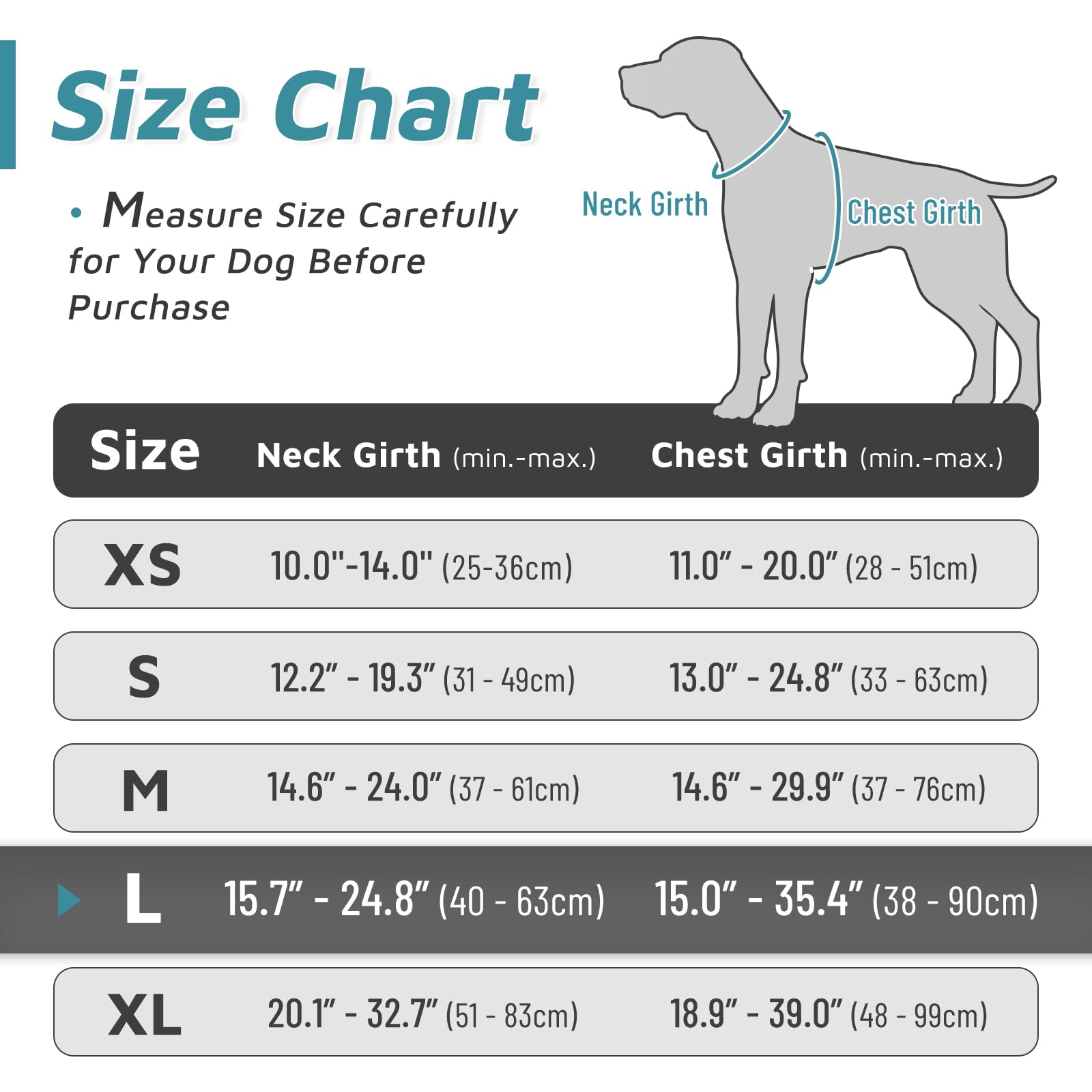 Eagloo Dog Harness For Large Dogs, No Pull Service Vest With Reflective Strips And Control Handle, Adjustable And Comfortable For Easy Walking, No Choke Pet Harness With 2 Metal Rings, Dark Green, L