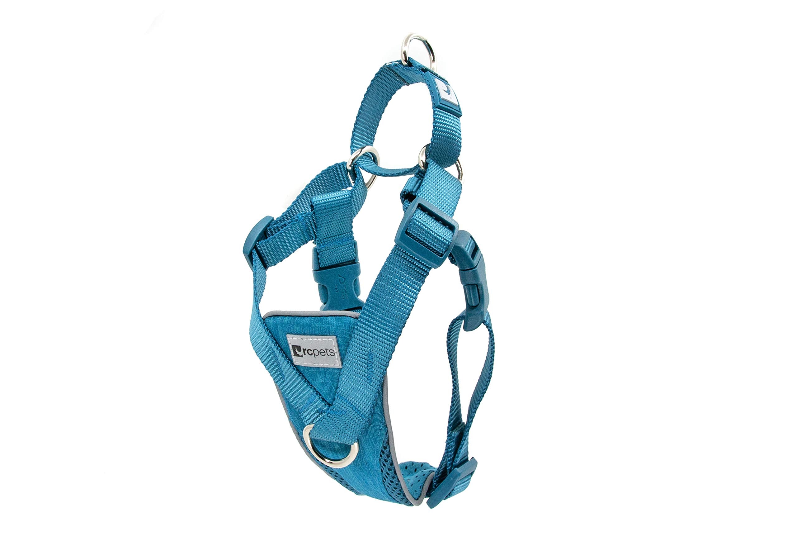 Rc Pets Tempo No Pull Dog Harness, X-Large, Heather Teal