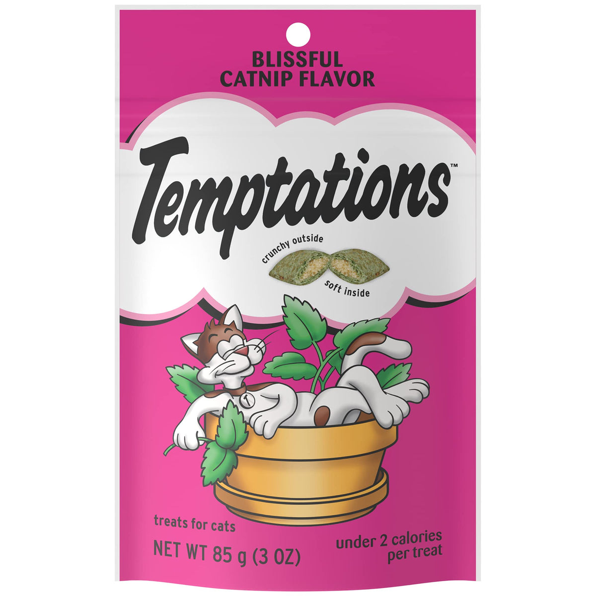 Whiskas Temptations Blissful Catnip Treats, 3 Oz