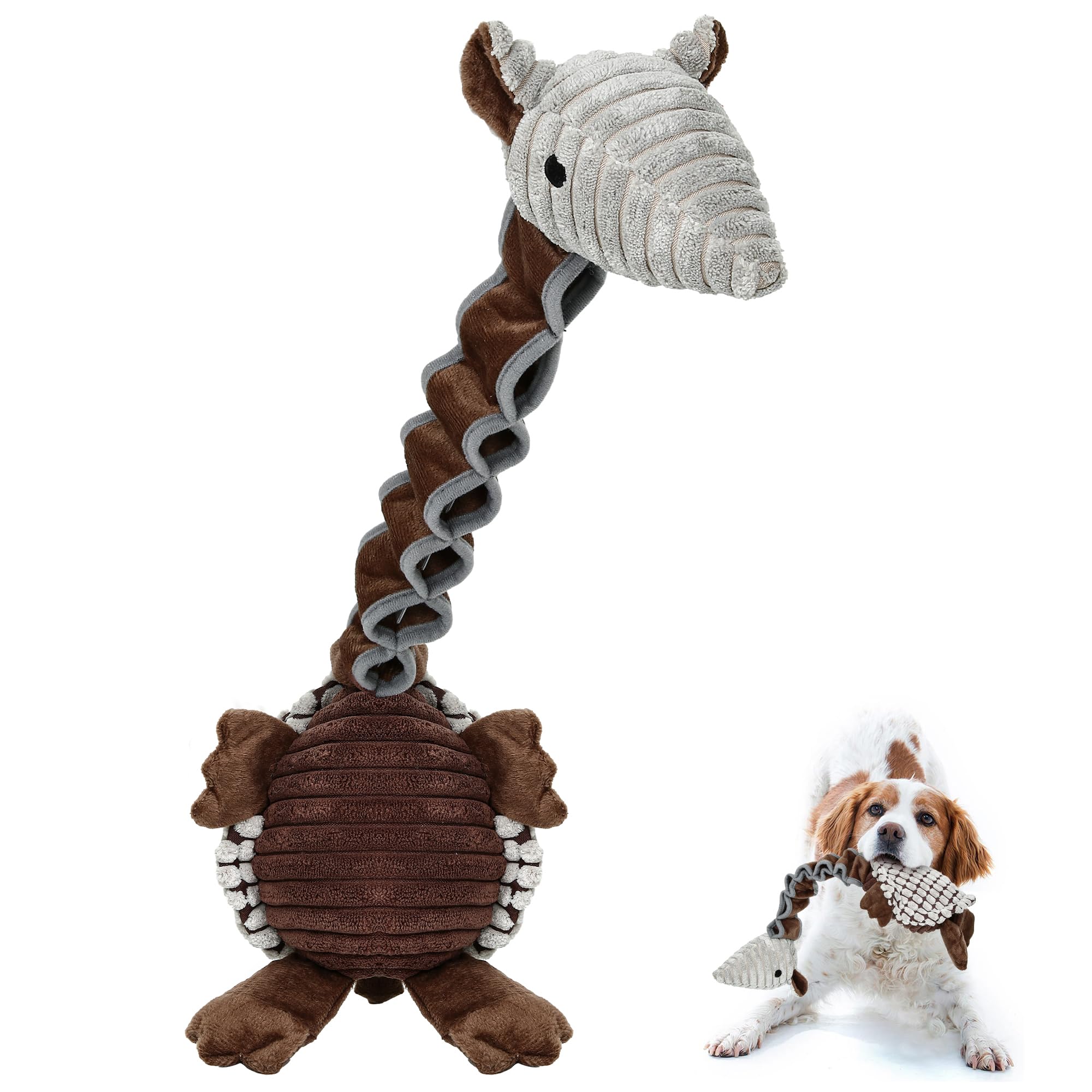 Iokheira Dog Toys For Large Dogs Plush Dog Squeaky Toys To Keep Them Busy Tug Of War Dog Toys For Medium And Small Dogs Made Of 