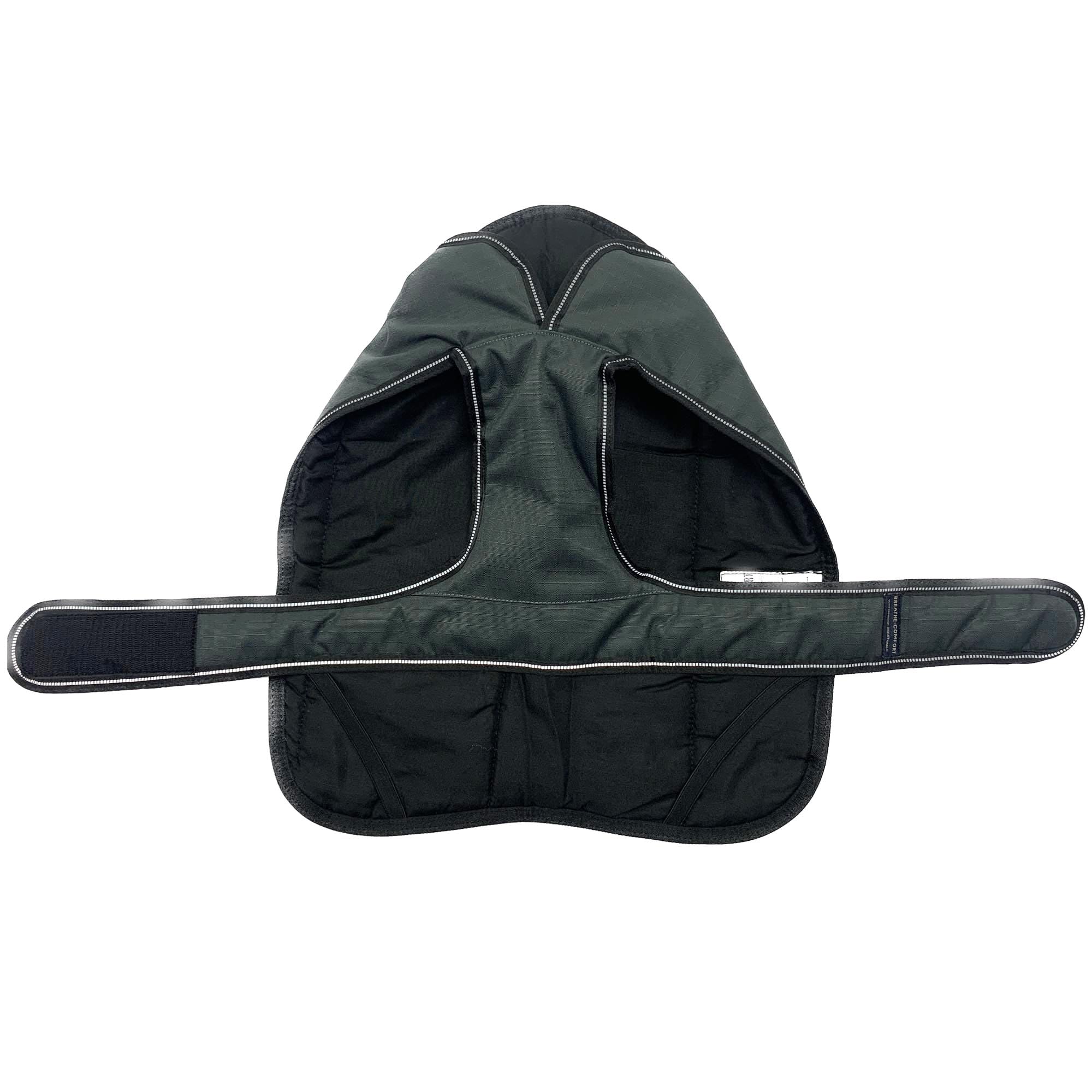 Petrageous 7303Cgm Juneau Waterproof Winter Dog Coat With Full Chest Coverage And Leash Opening, 15-Inch Long Heavyweight Jacket