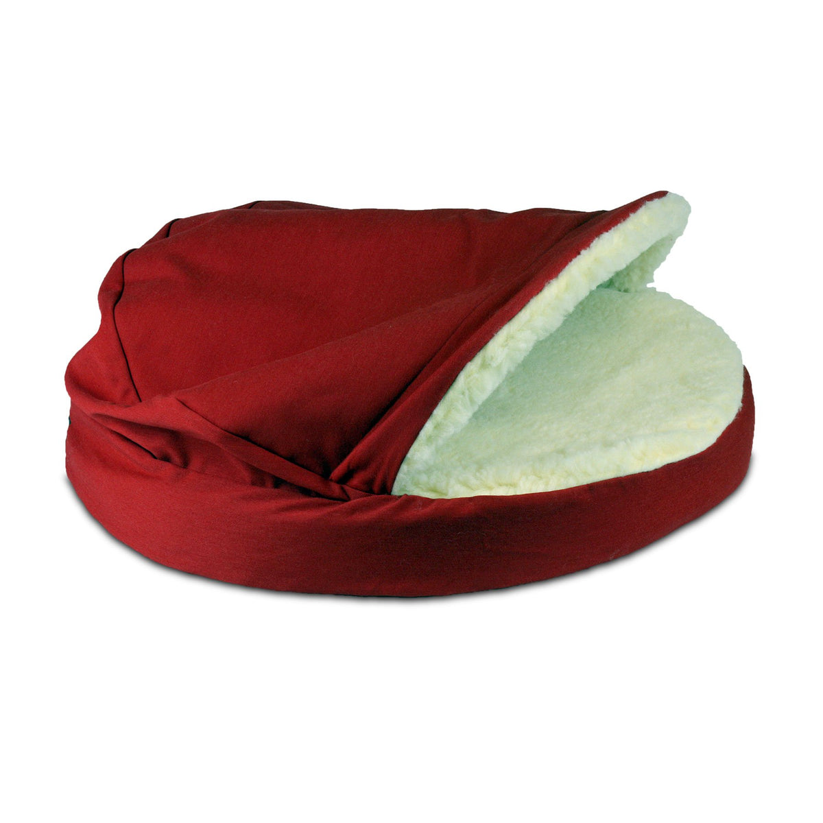 Snoozer Orthopedic Cozy Cave Pet Bed, Small, Red