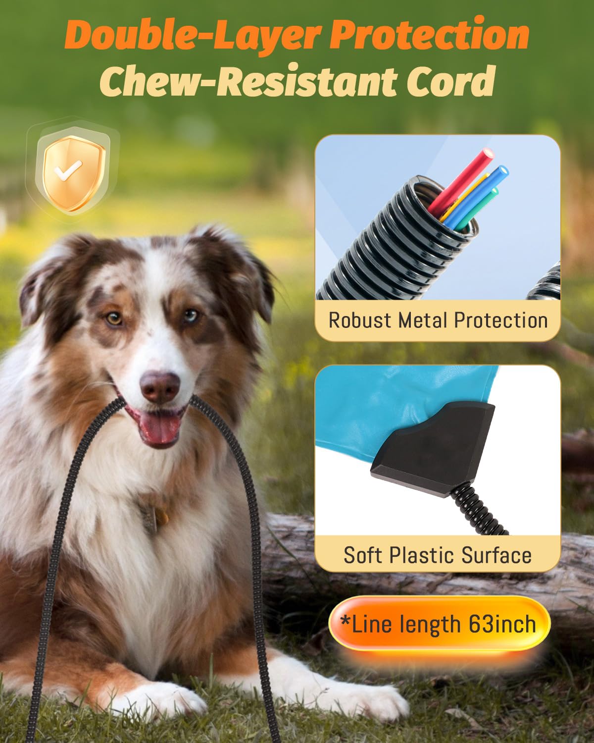 Akentio Pet Heating Pad For Dog & Cat, Adjustable 6 Temperature With 5 Timer, Multi-Size And Chew Resistant Cord, Auto Power Off