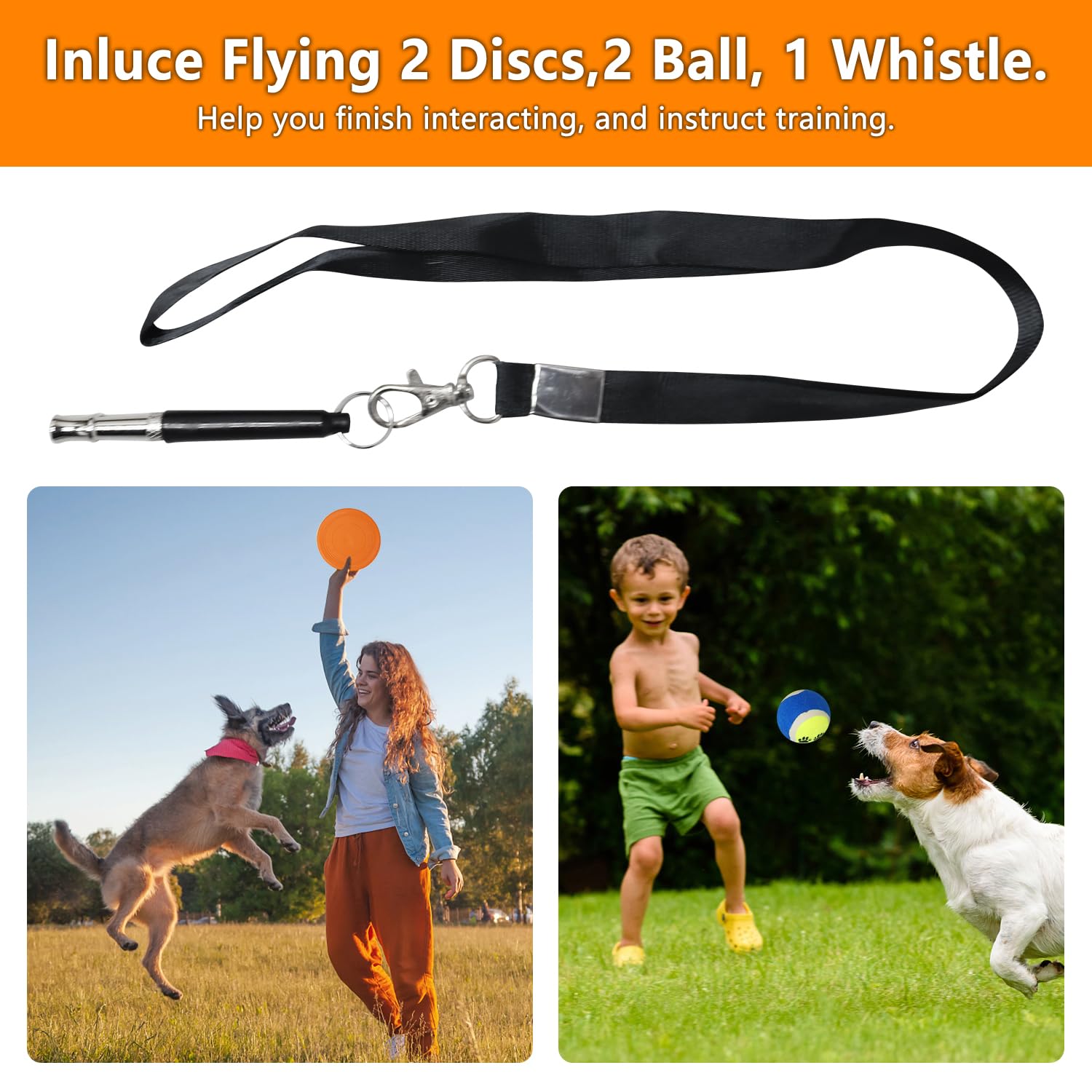 Dog Agility Training Equipment Set Outdoor Indoor Game, Tire Jump + Hurdle Jump, Tunnel, Weave Poles, Pause Box, 2 Toy Balls, 2