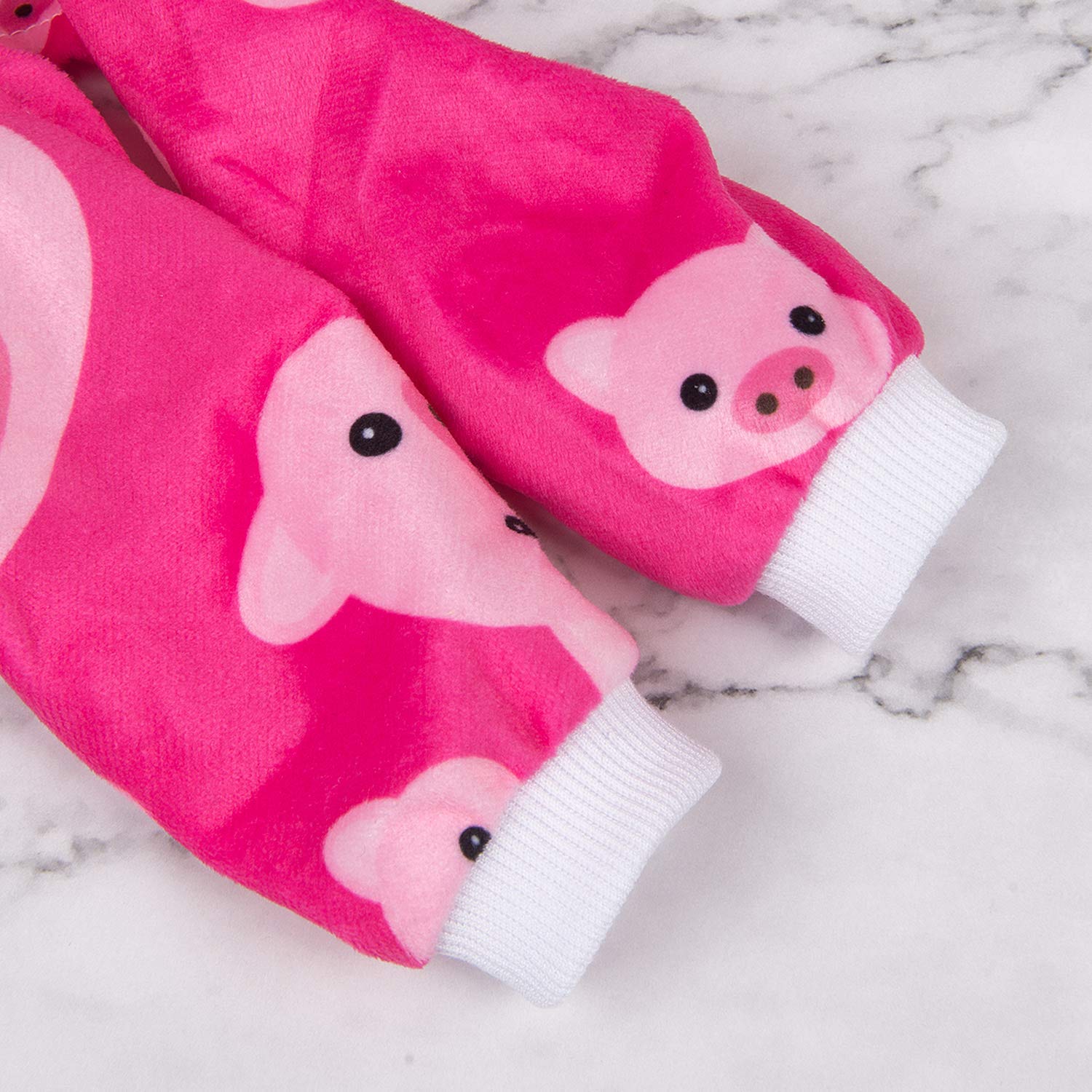 Cutebone Pink Pig Dog Pajamas Cute Cat Clothes Pet Pjs Onesie, Xs P46Xs