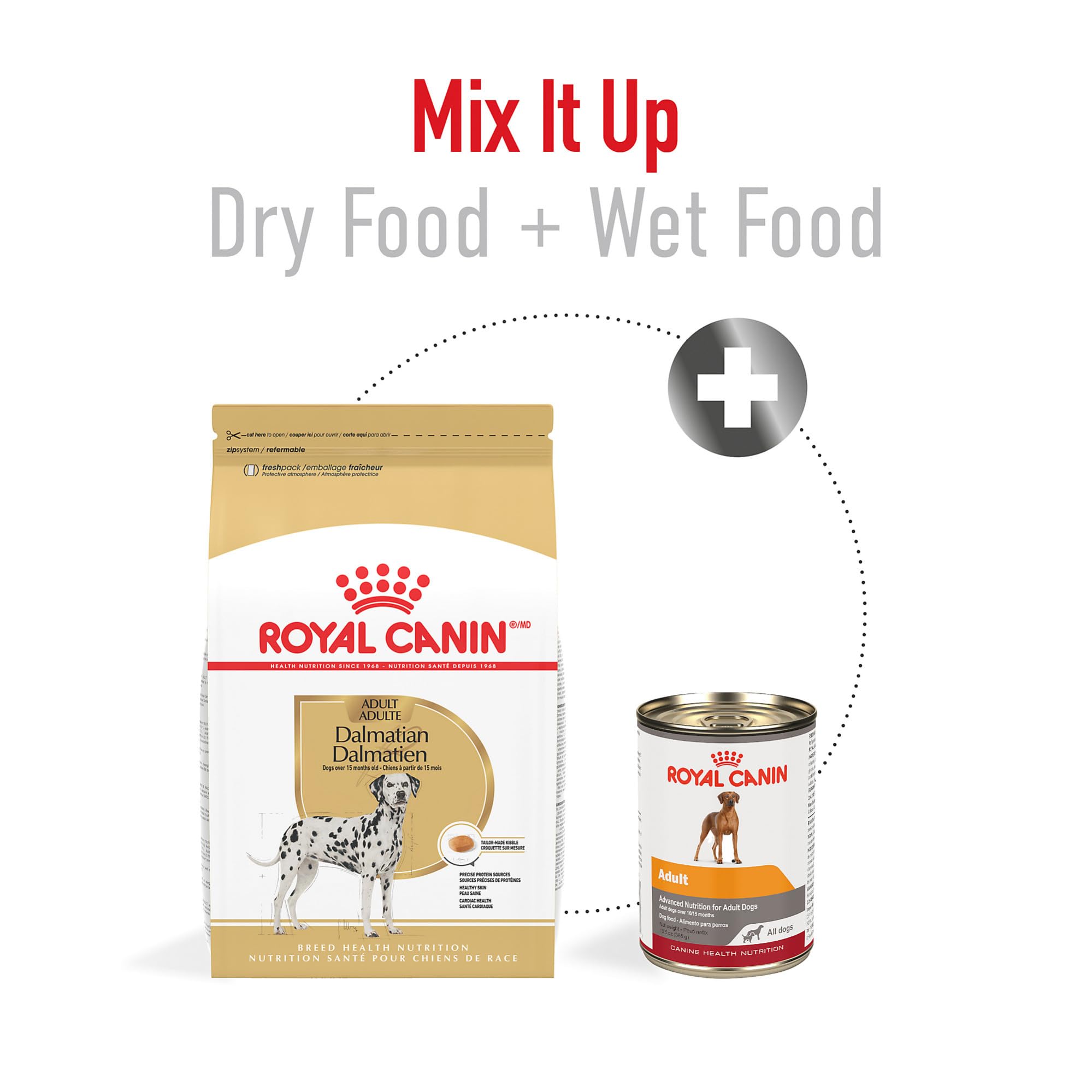 Royal Canin Dalmatian Adult Dry Dog Food, 30 lb Bag - Breed Health Nutrition, Model 520730