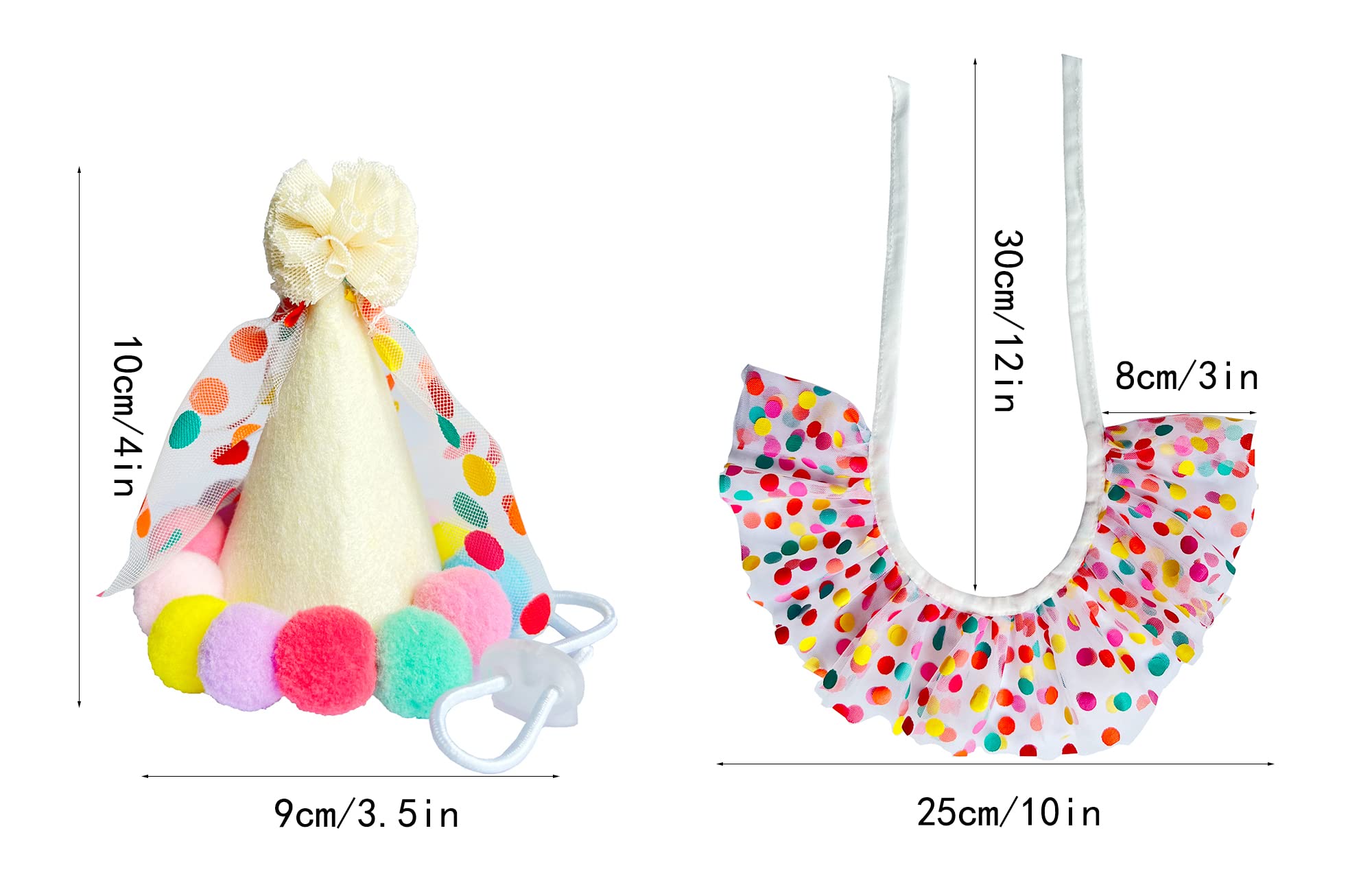 Cat Dog Princess Costumes Puppy Cat Birthday Bandana Scarf And Party Hat Cute Lace Dog Bib Scarf And Christmas Hat Doggy Birthda