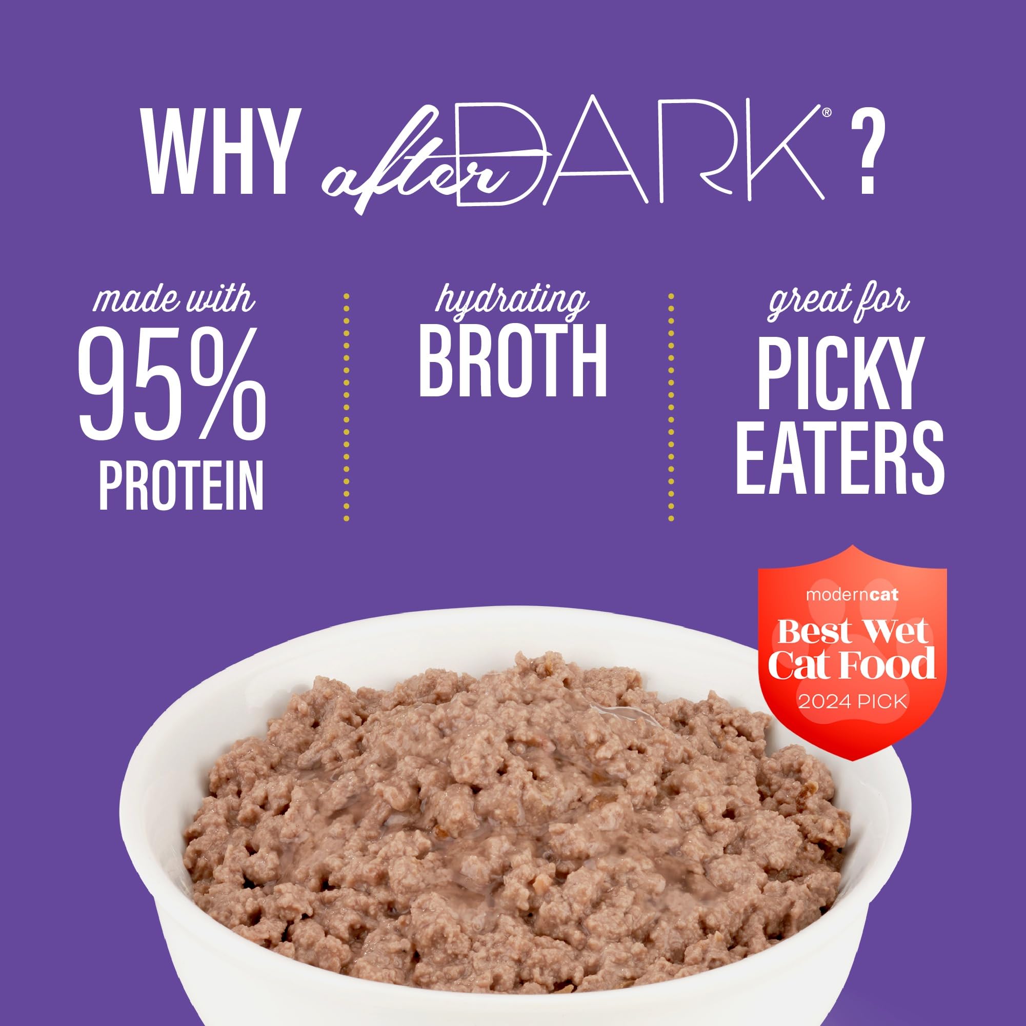 Tiki Cat After Dark Pt  , Variety Pack, High-Protein and 100% Non-GMO Ingredients, Wet Cat Food for Adult Cats, 3 oz. Cans (Pack