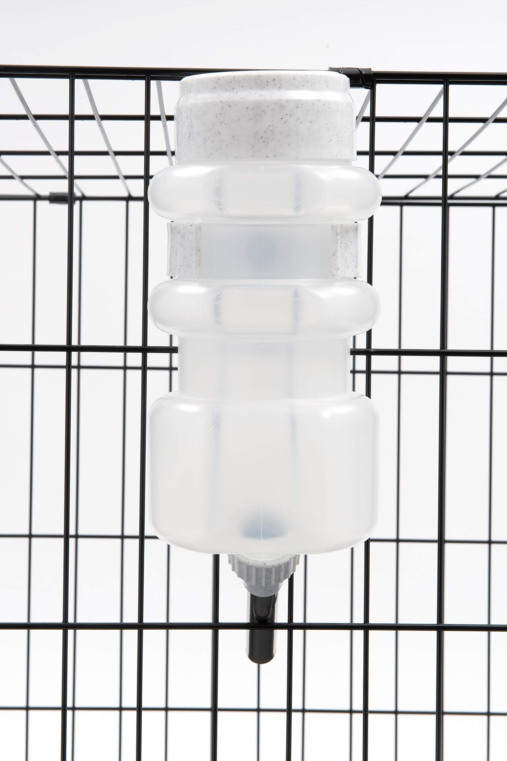 Lixit Top Fill NO-Drip Water Bottles for Dogs. (44 FL Oz (Pack of 1), White)