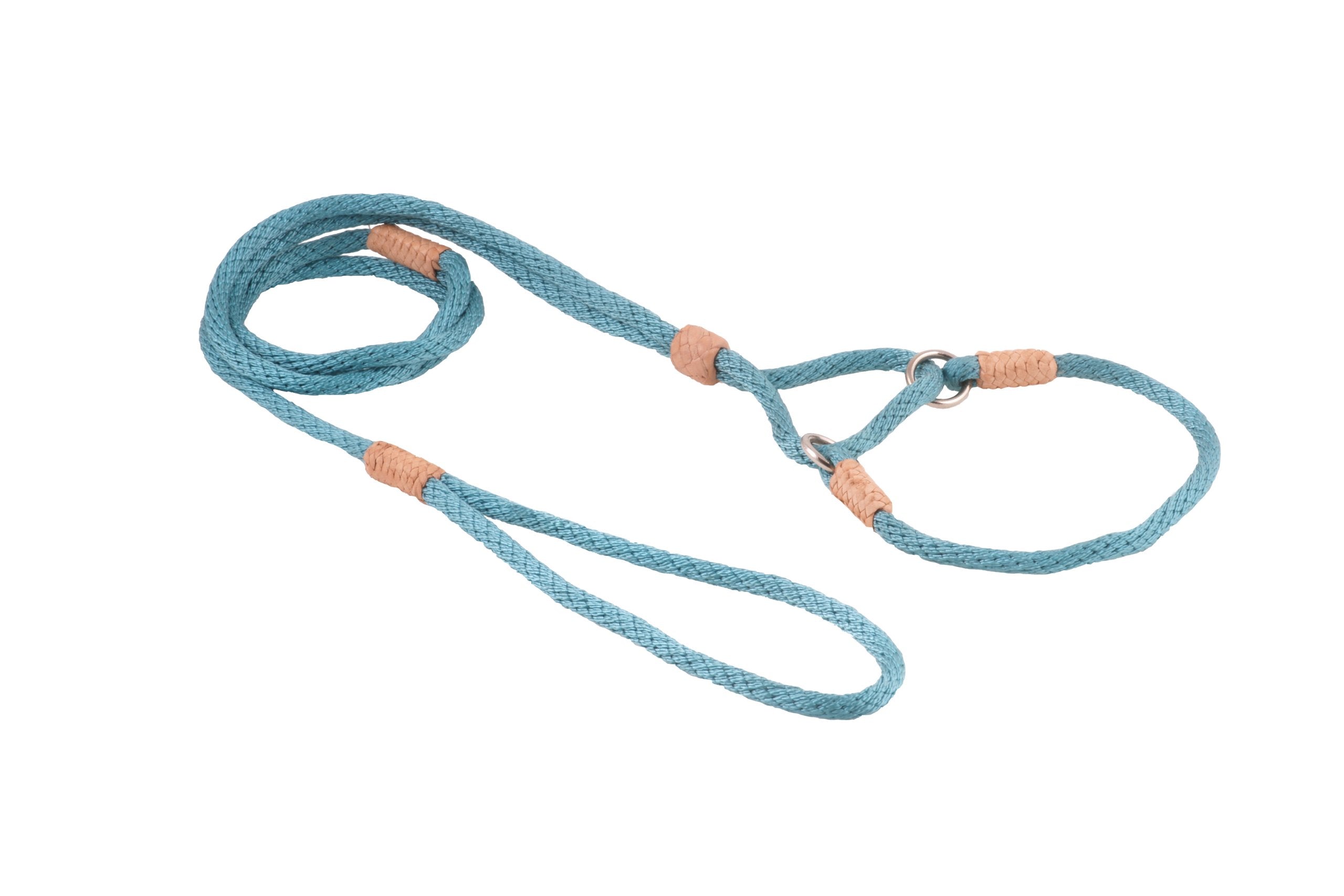 Alvalley Martingale Dog Leash With Collar - Soft, Nylon Leash For Dogs - Comes With Tagua Bead Stopper - Perfect For Small, Medi