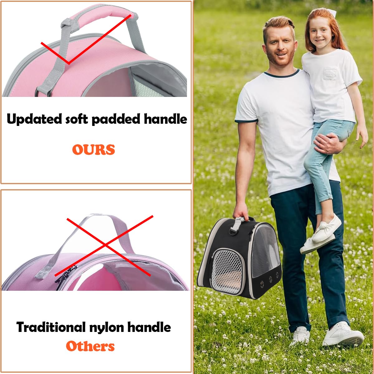 Ventilation Carrier For Bearded Dragon,Guinea Pig Carrier,Guinea Pig Carrier For 2,Reptile Travel Carrier For Lizards Sugar Glid