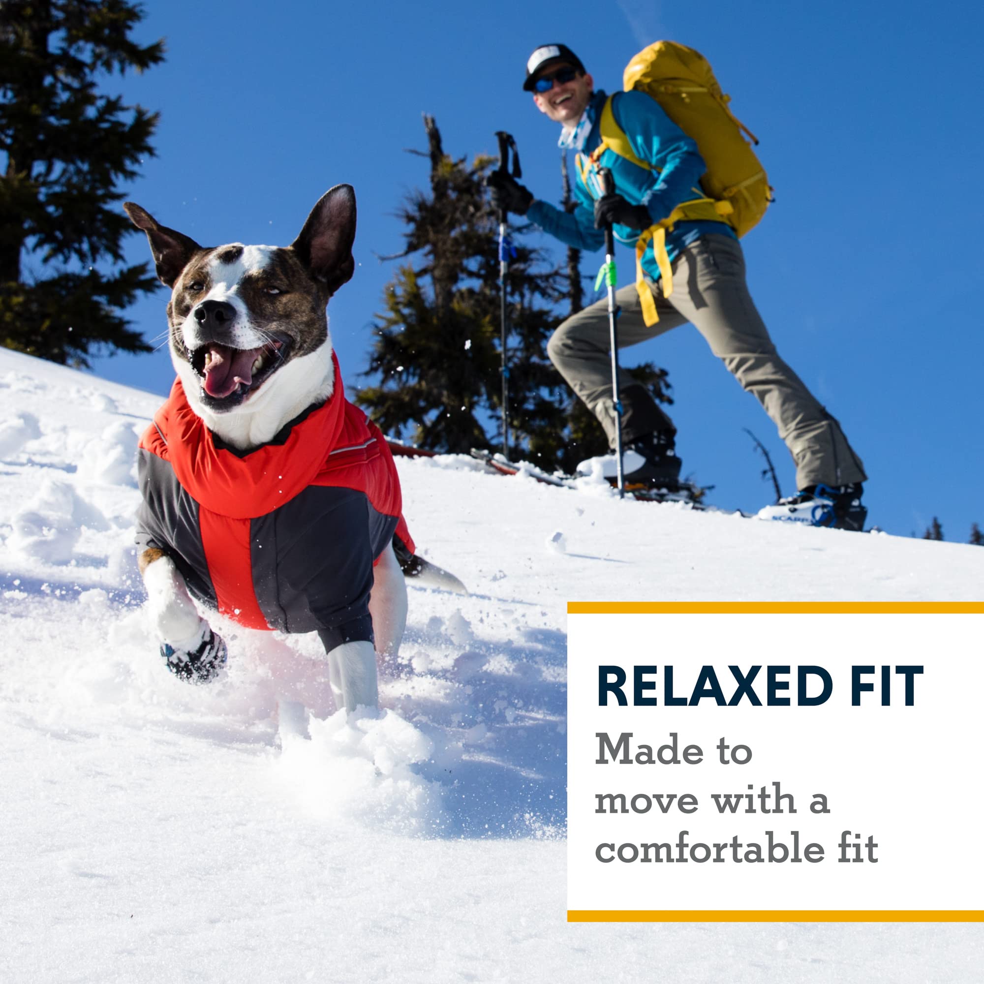 Ruffwear, Furness Dog Jacket, Snow, Ice And Extreme Cold Protection, Twilight Gray, X-Large