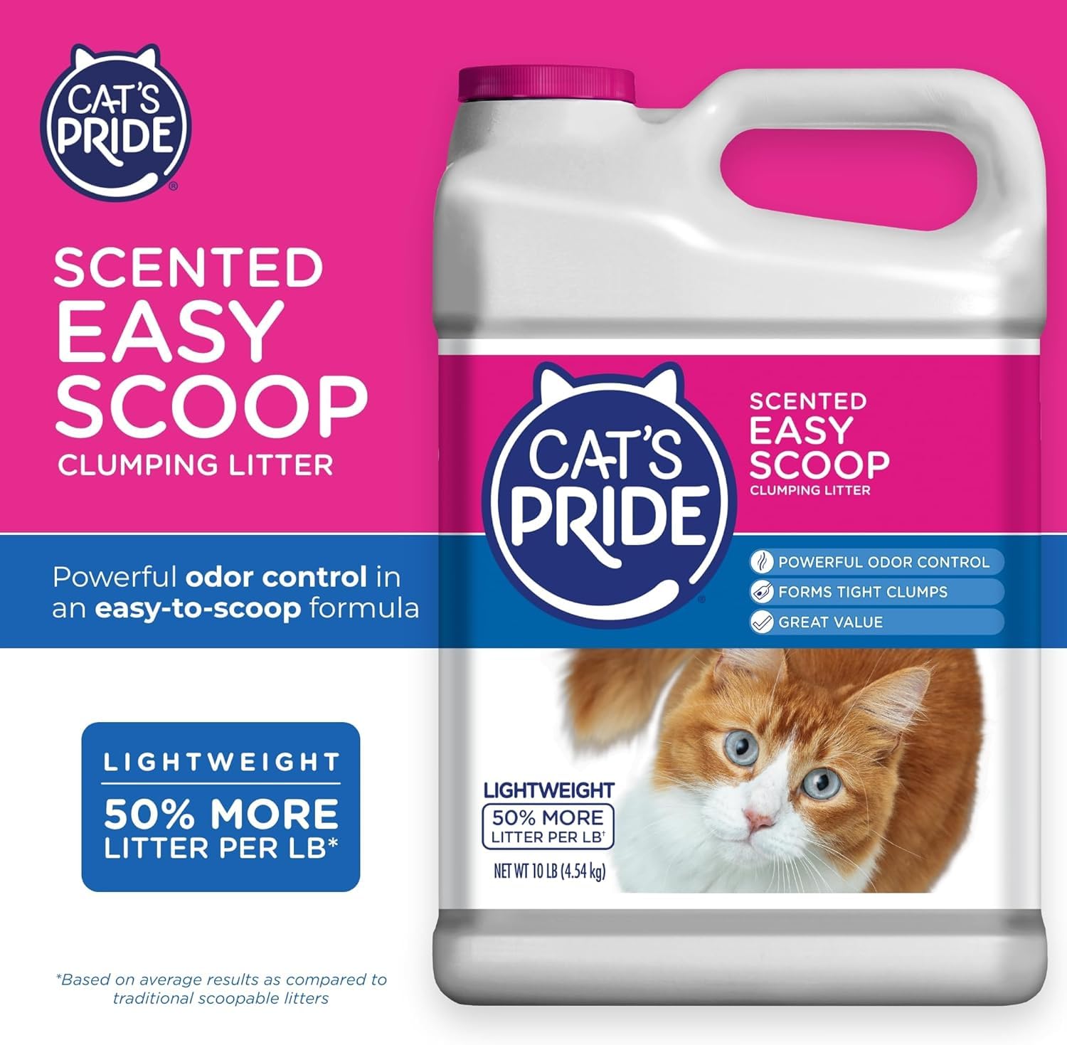 CatS Pride Fresh And Clean Scent Cat Litter 10 Lb.