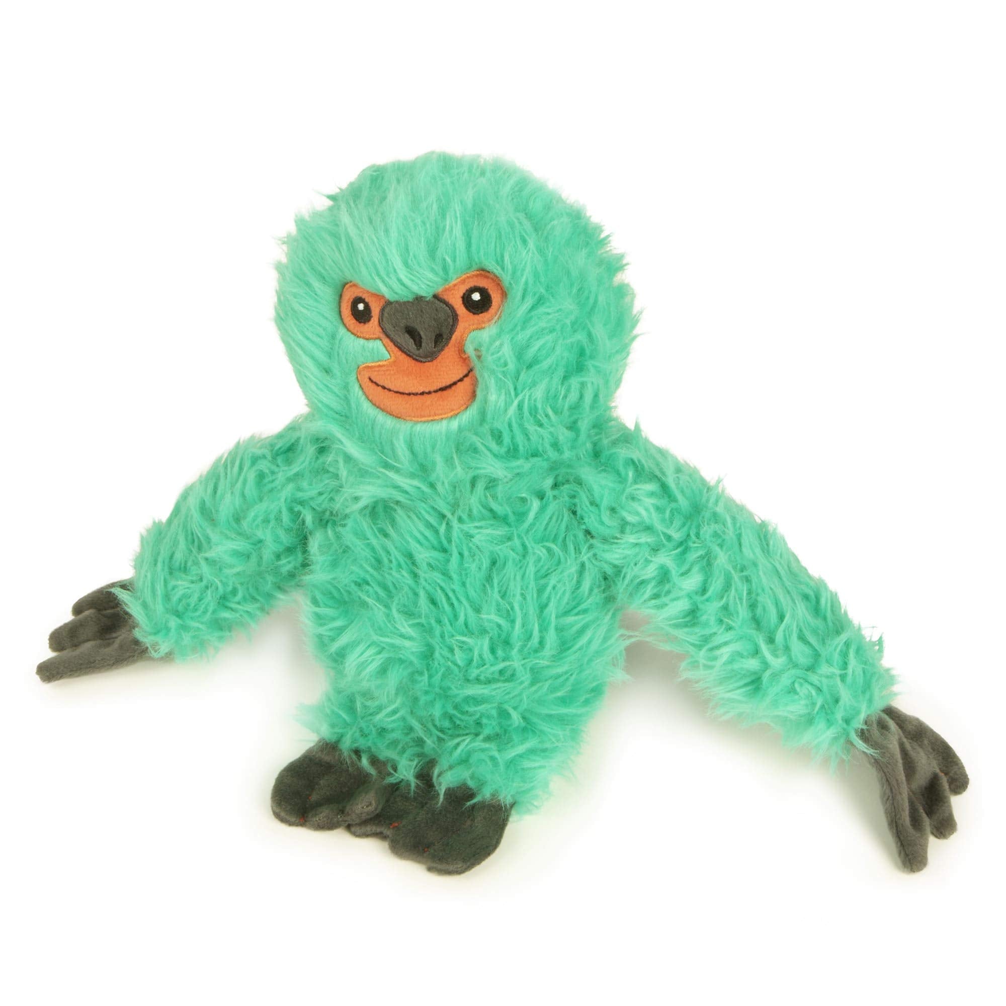 Godog Plush Dog Toy Teal, One Size