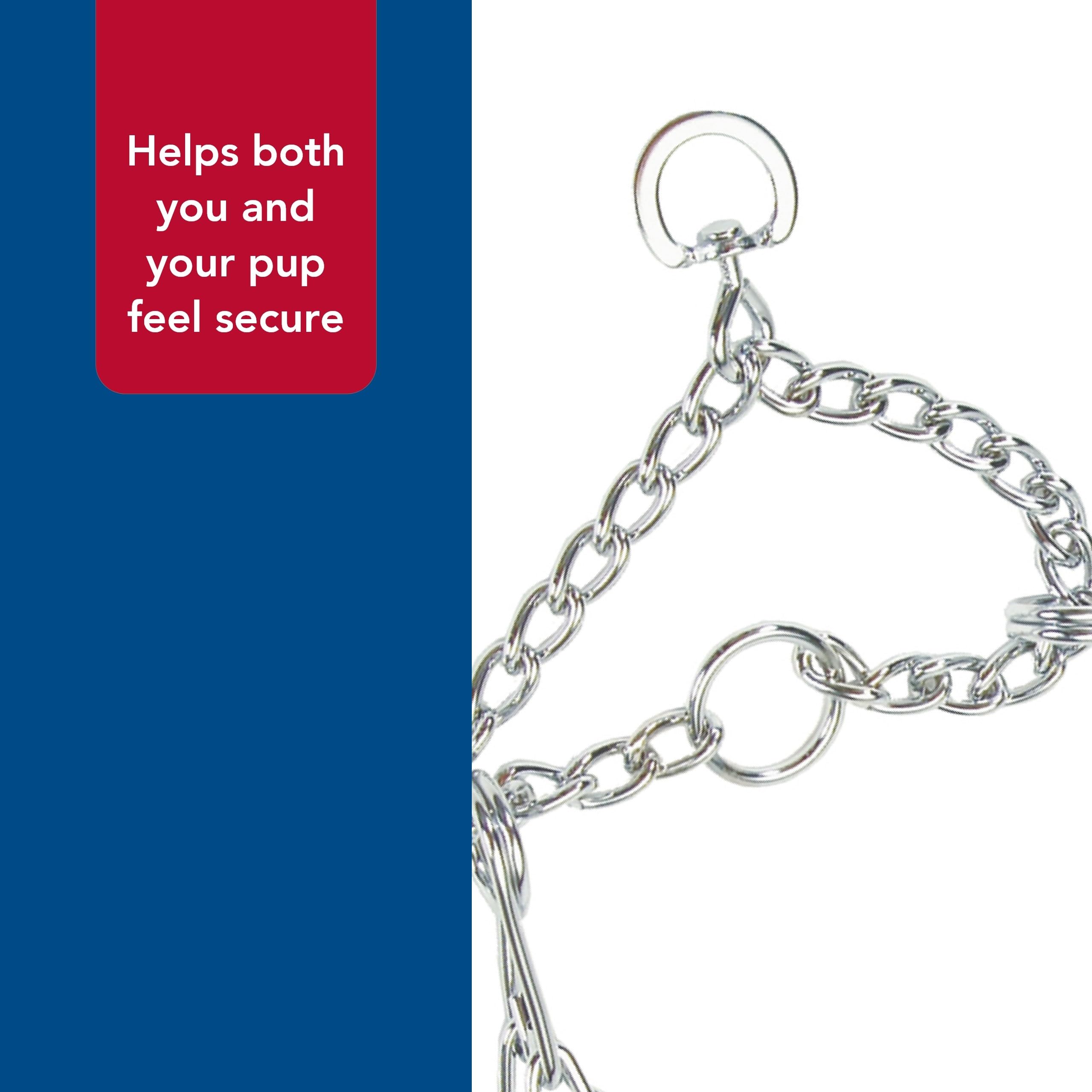 Coastal Pet Titan Dog Prong Training Collar - Rust-Resistant And Prong Metal Training Chain Collar For Dogs - Quality Supplies - 4 Mm X 22'