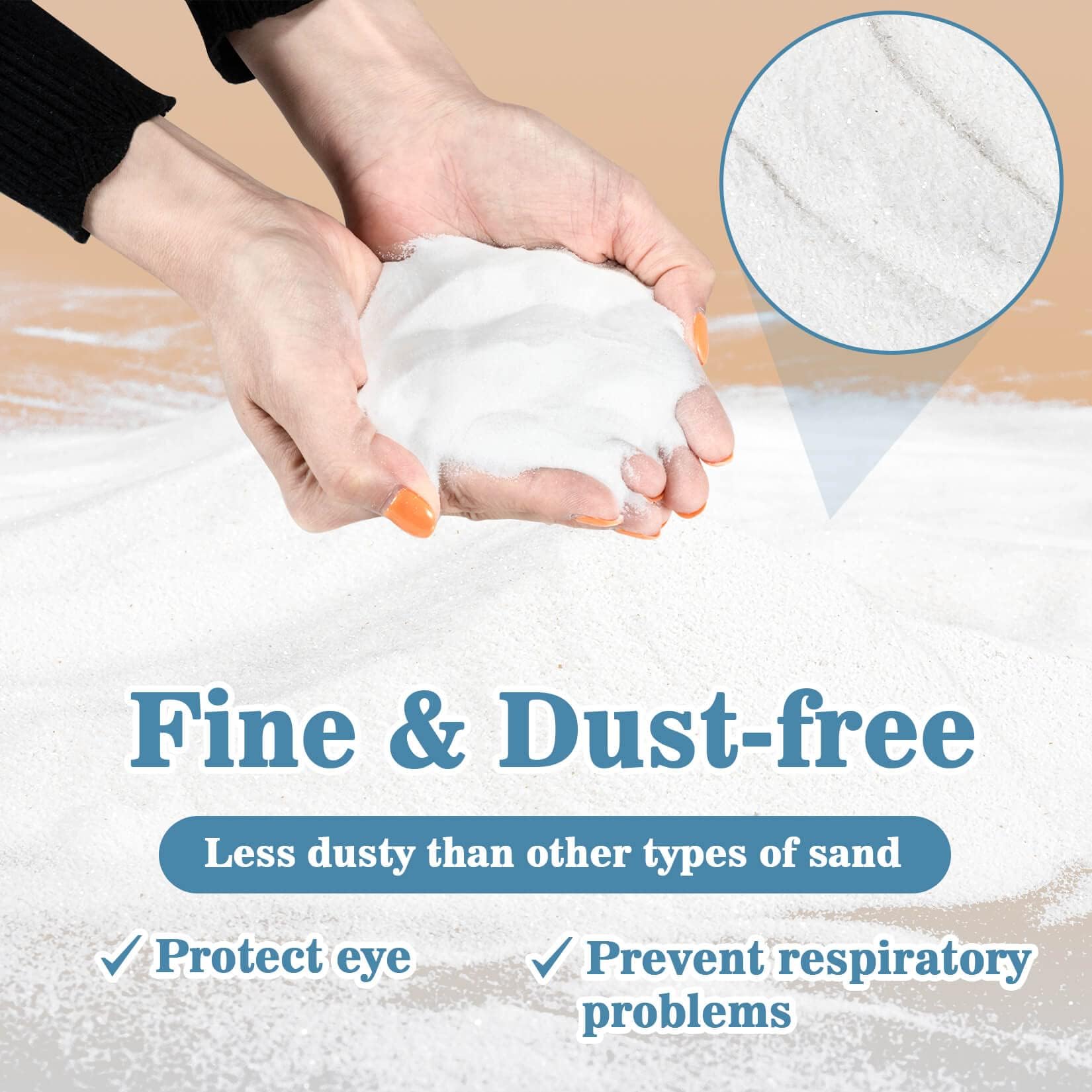 Sukh 31Oz Hamster Sand Bath - Fine Desert Sand Hamster Bedding Reptile Silica Sand Gerbil Hideout For Hamster Chinchillas Gerbil