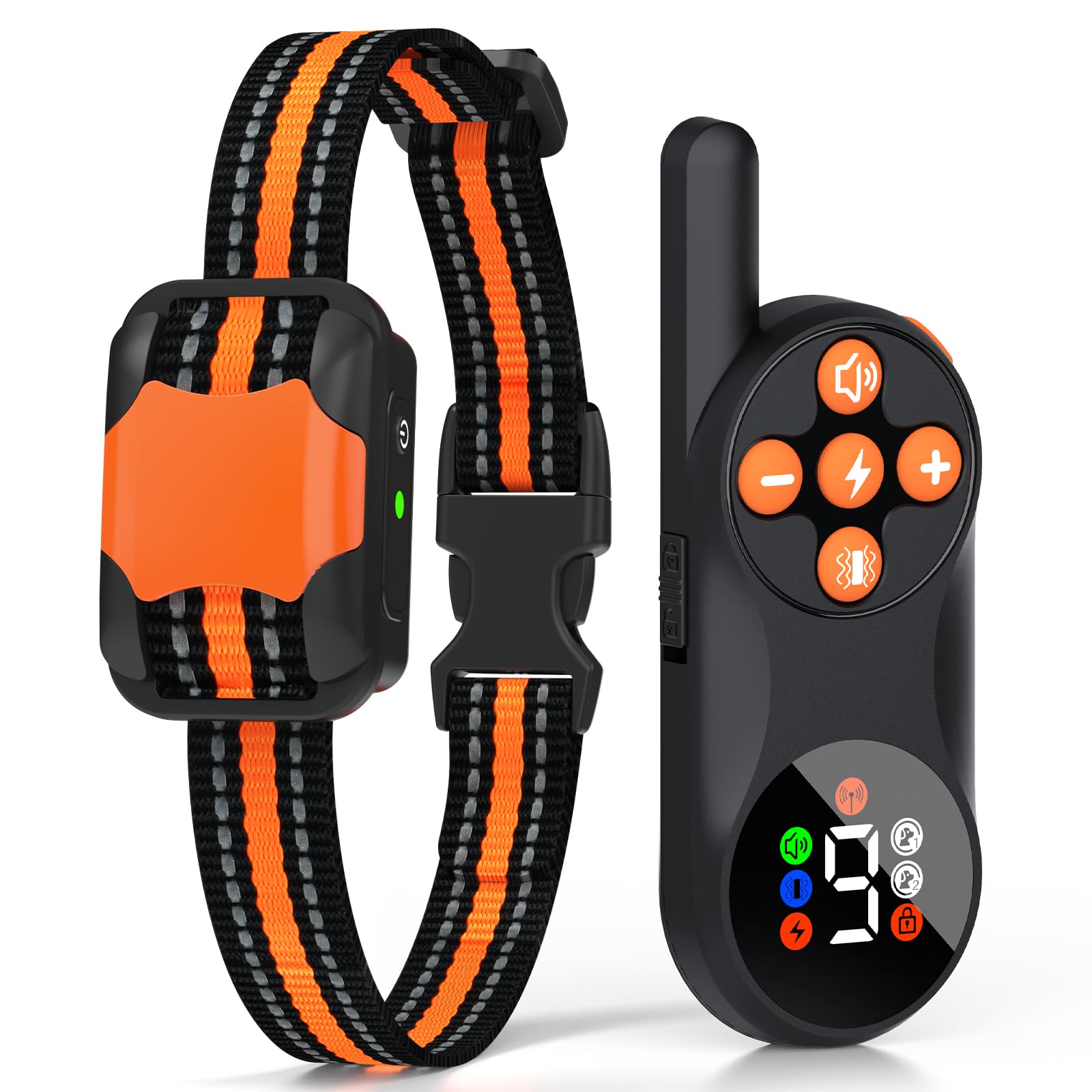 Dog Shock Collar - Dog Training Collar With Remote 1000Ft,Shock Collar For Large Medium Small Dogs 8-120Lbs,Pet Collar With Beep